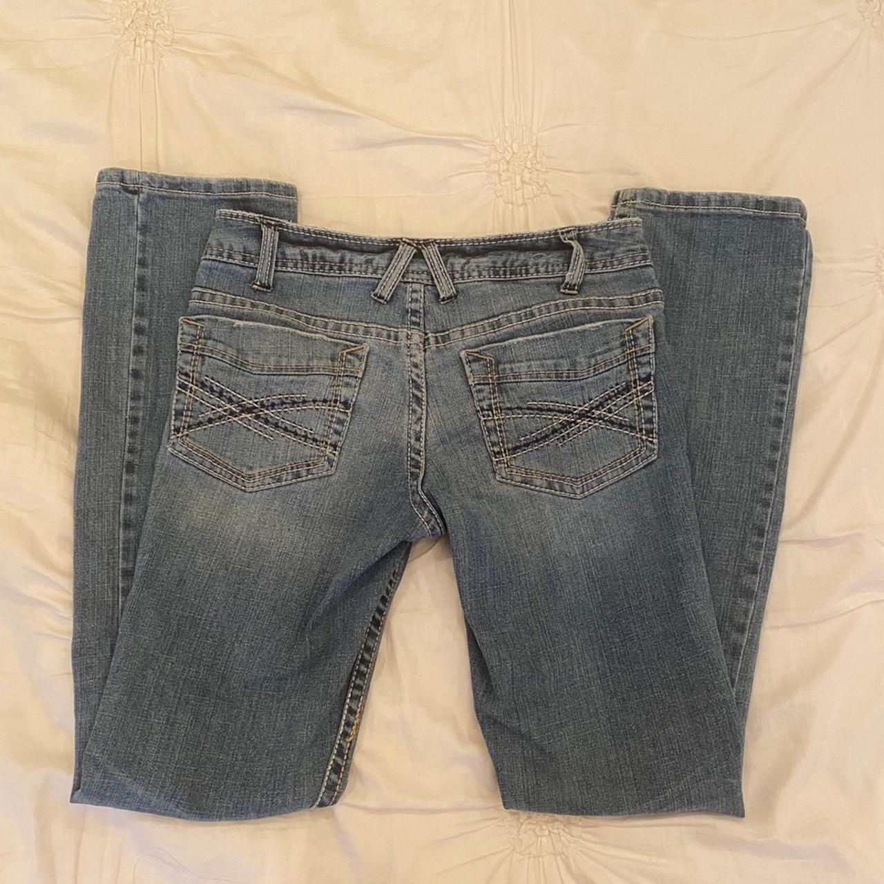 Vintage light wash low-rise jeans!! I am obsessed... - Depop