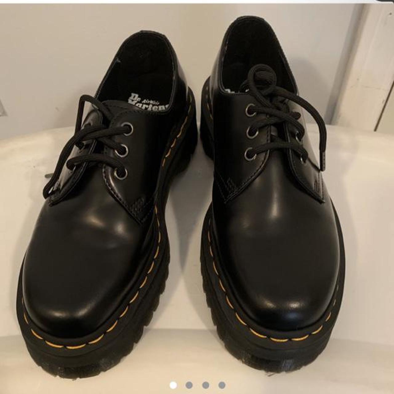 Dr martens 1461 platform quad Oxford style -fits... - Depop