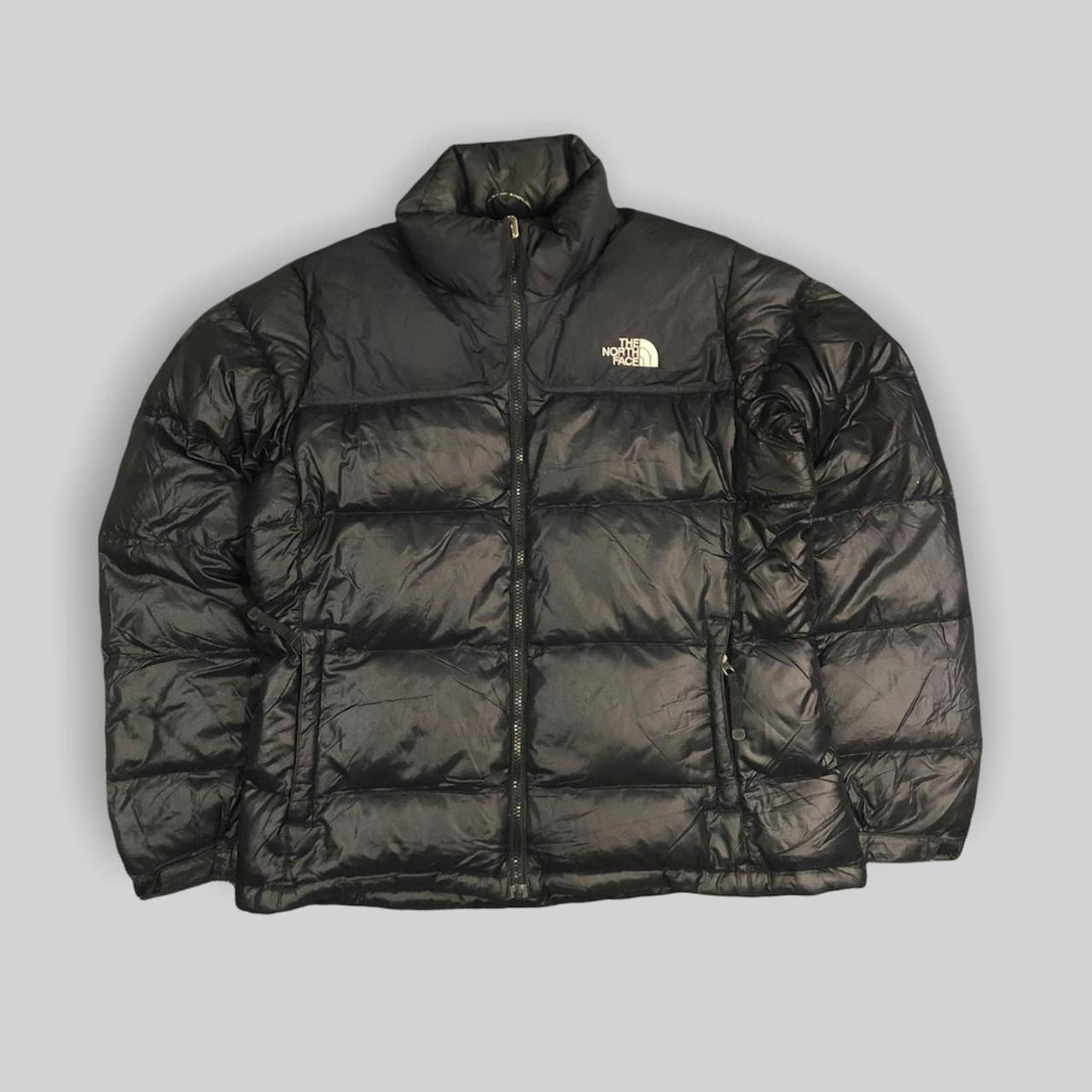 The North Face Men's Black and White Jacket | Depop