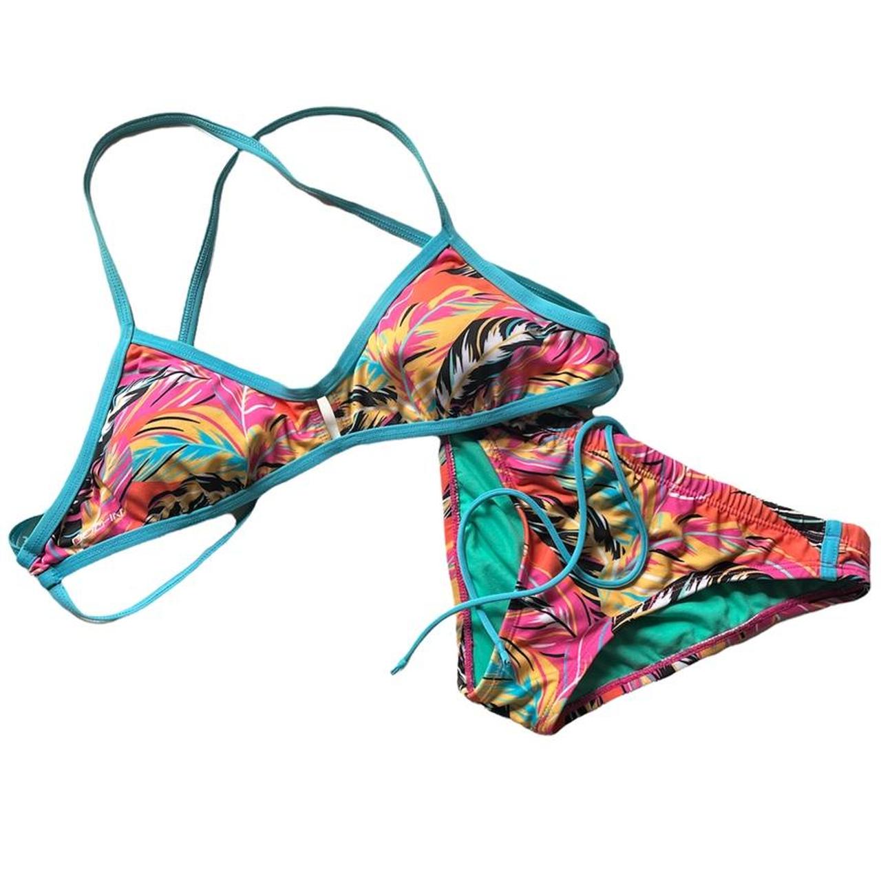 Dolfin Swimwear Athletic Bikini Set Size Medium Depop 