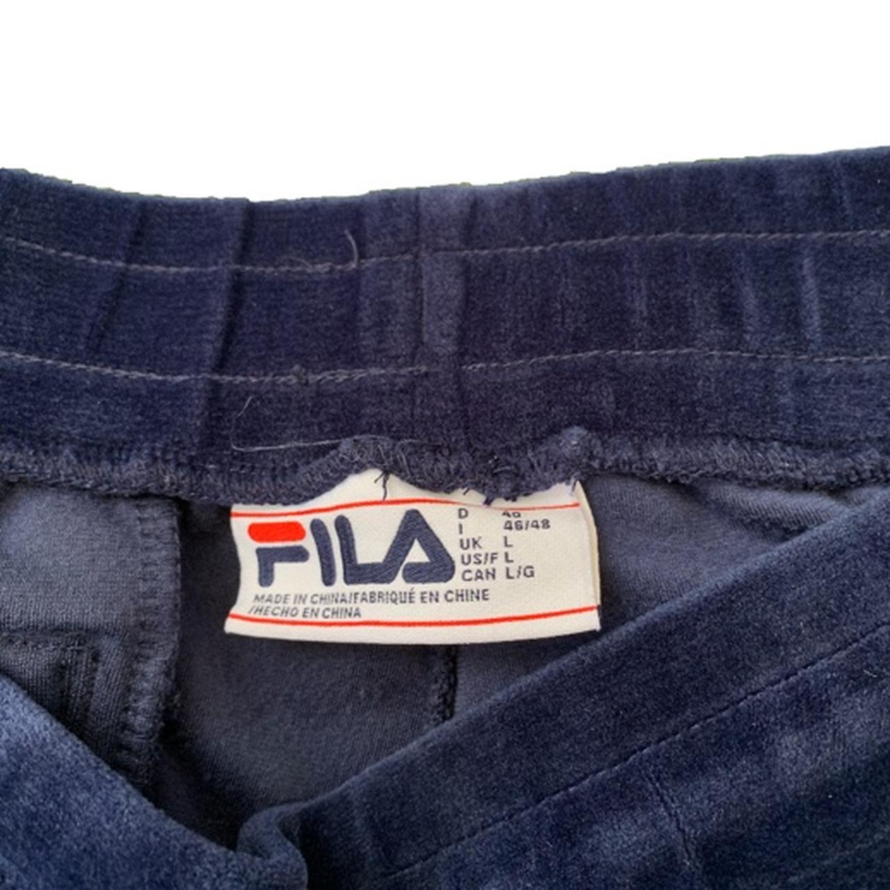 Fila Women's Navy Joggerstracksuits Depop