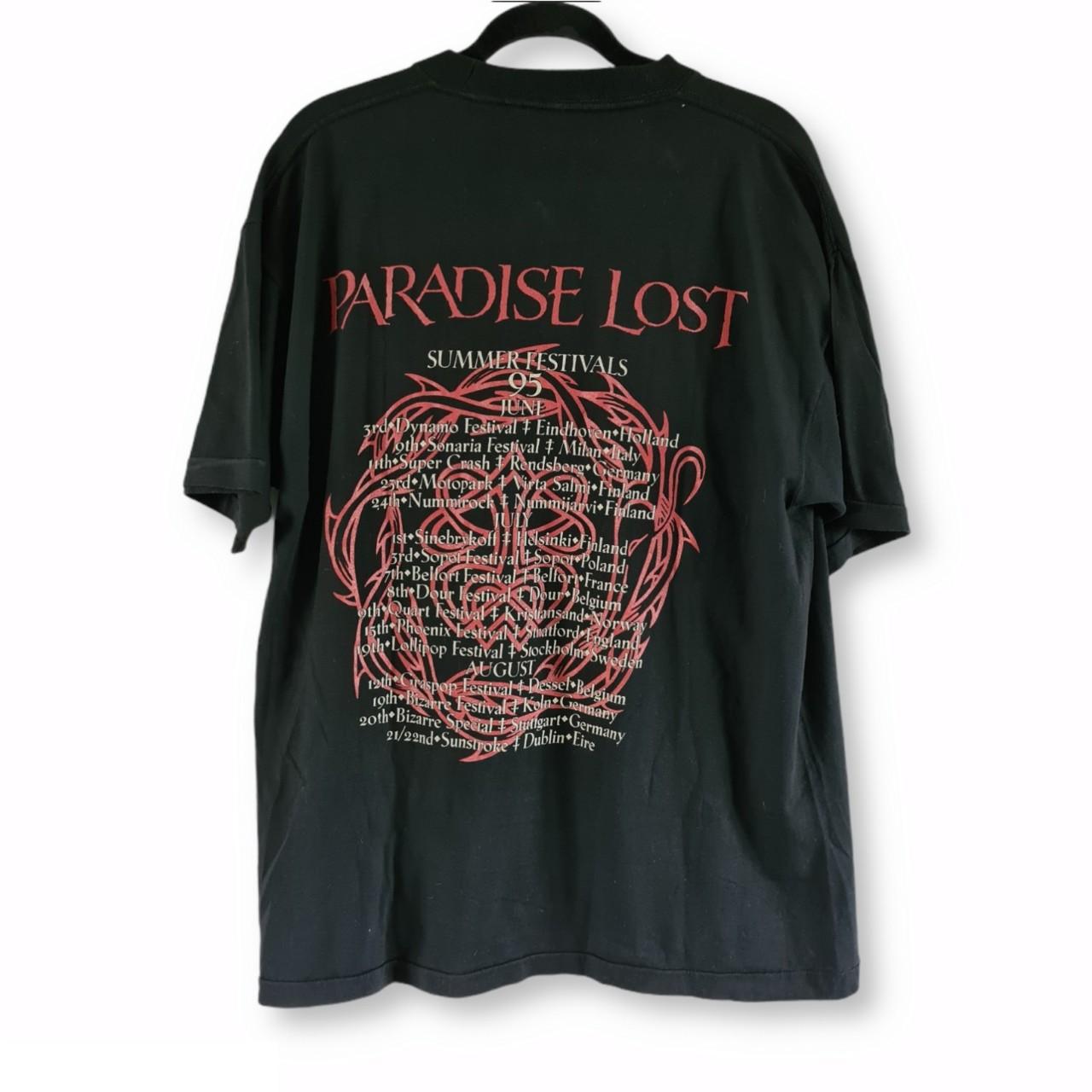 Vintage Paradise Lost Summer Festival Tour Shirt - Depop