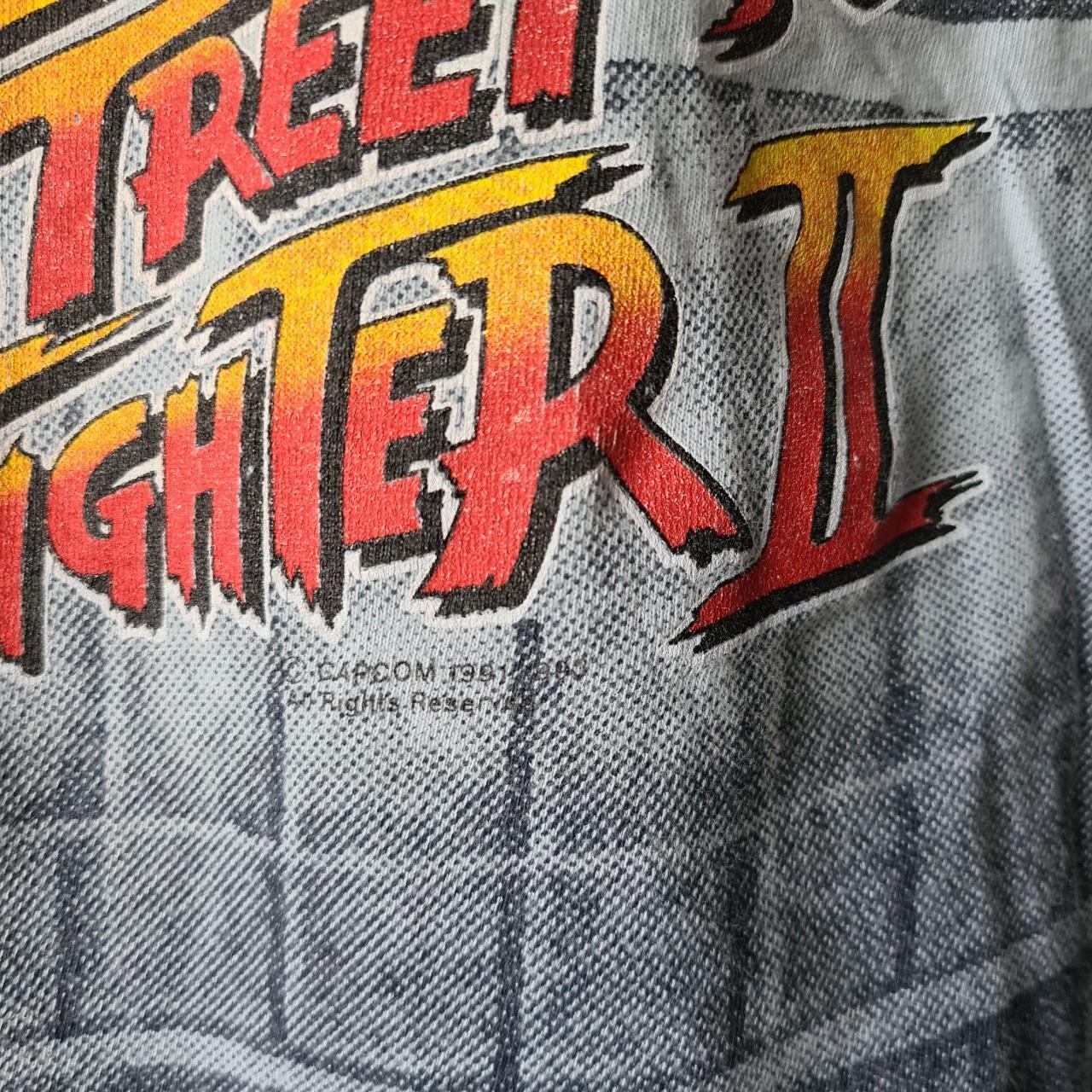 Vintage streetwear street fighter graphic tee from - Depop