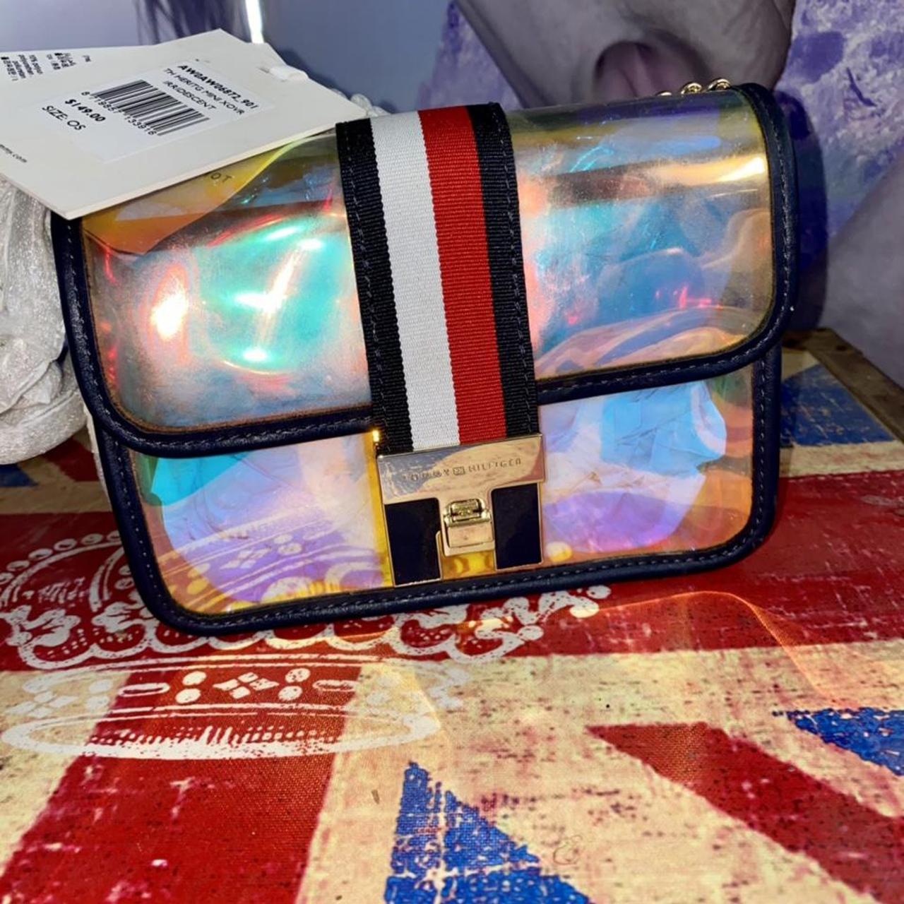 Tommy hilfiger best sale iridescent bag