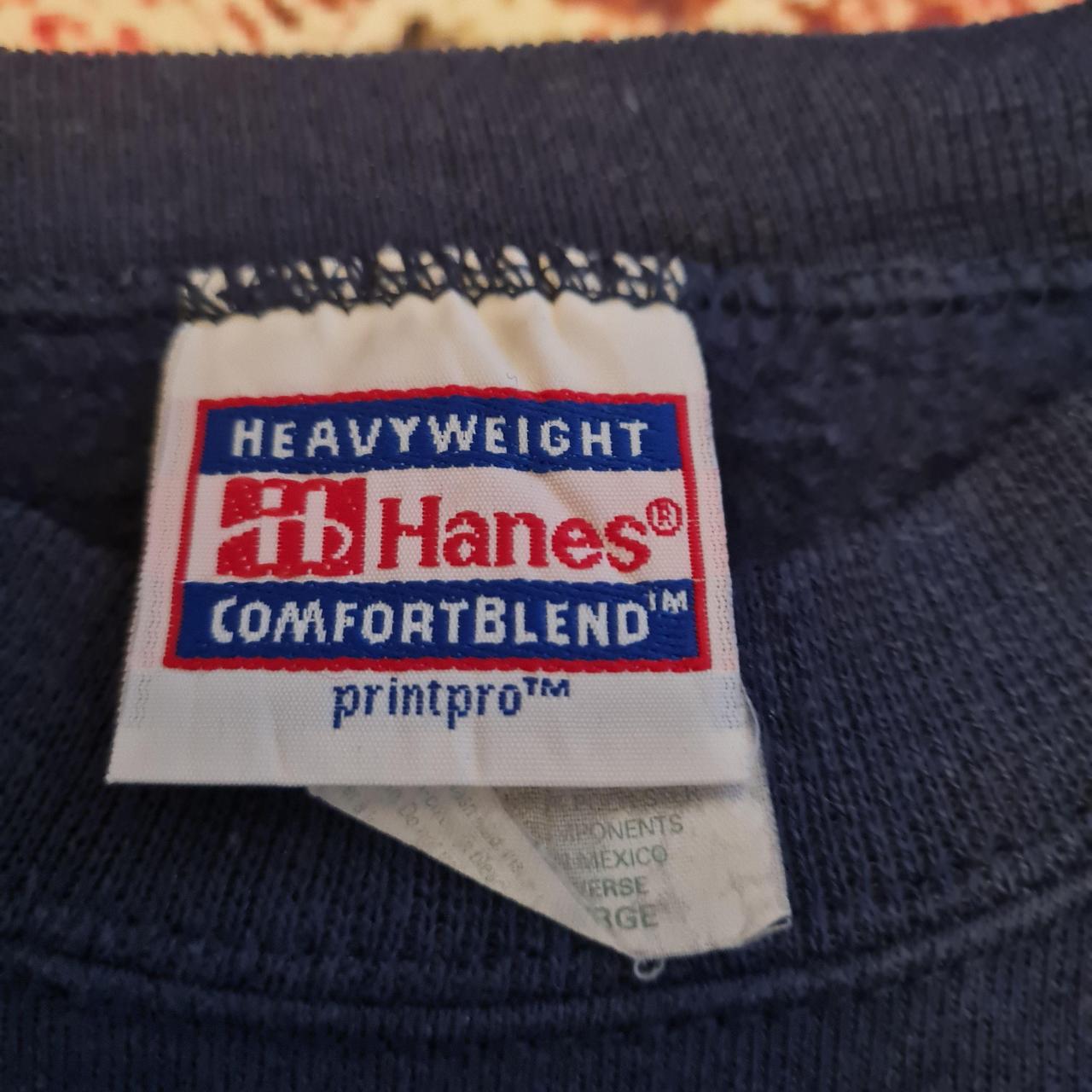 Vintage USA Hanes boxy fit sweatshirt with... - Depop