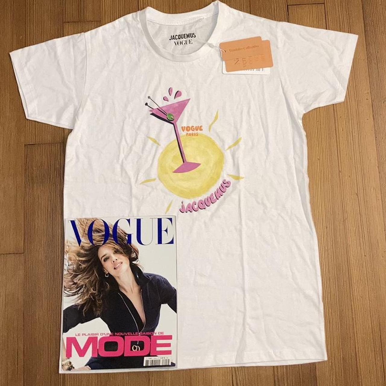 vogue jacquemus t shirt