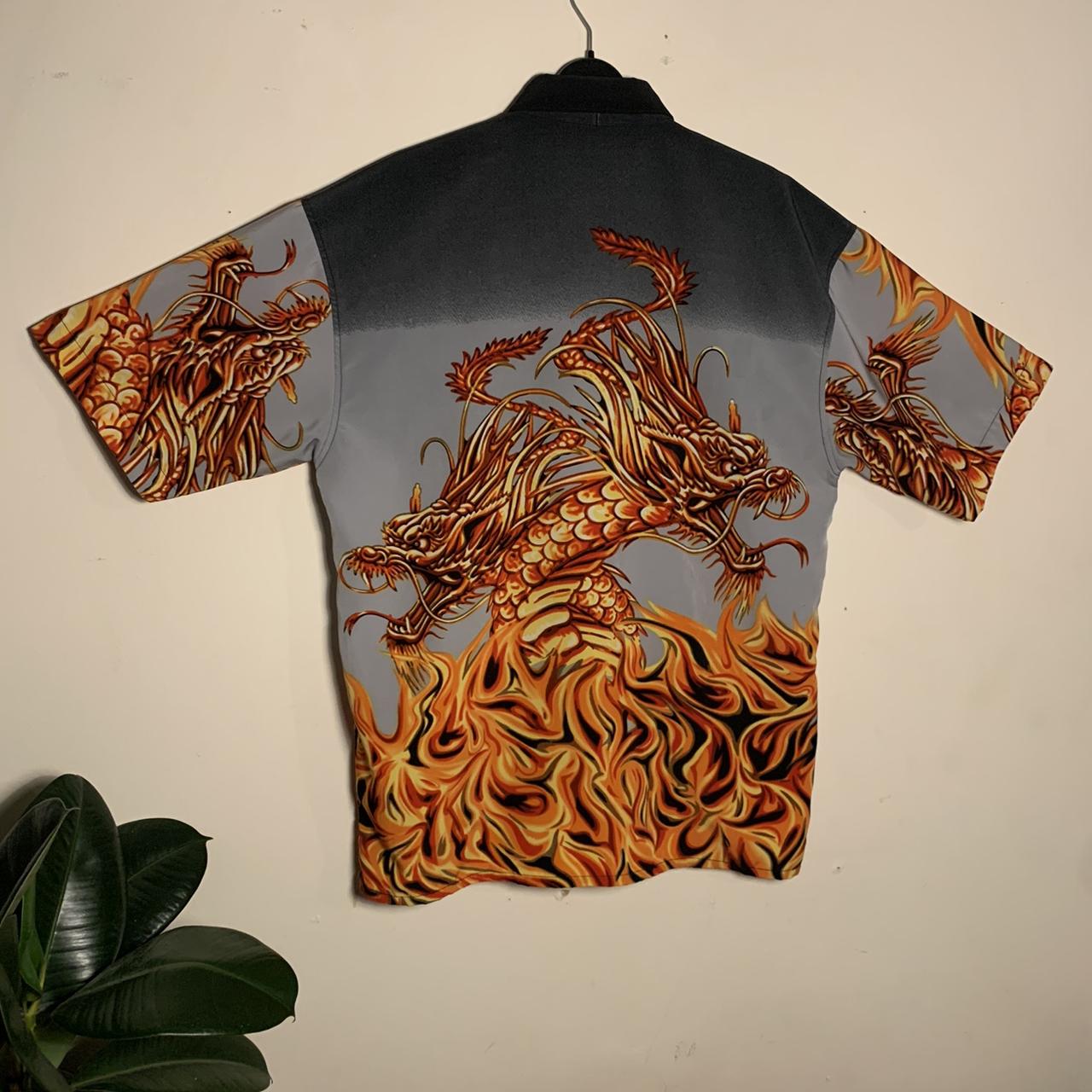 dragon flame shirt