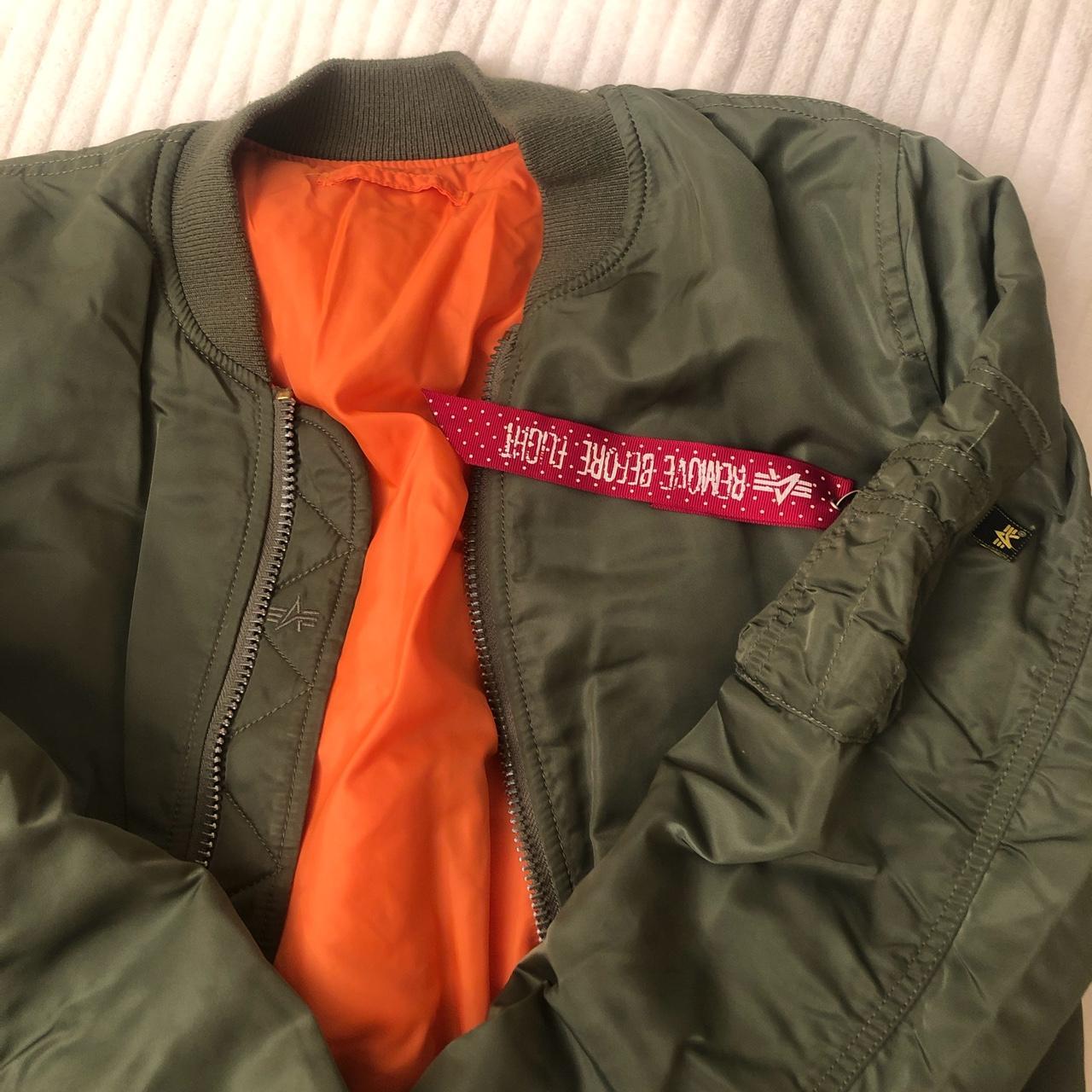 Orange alpha store industries jacket