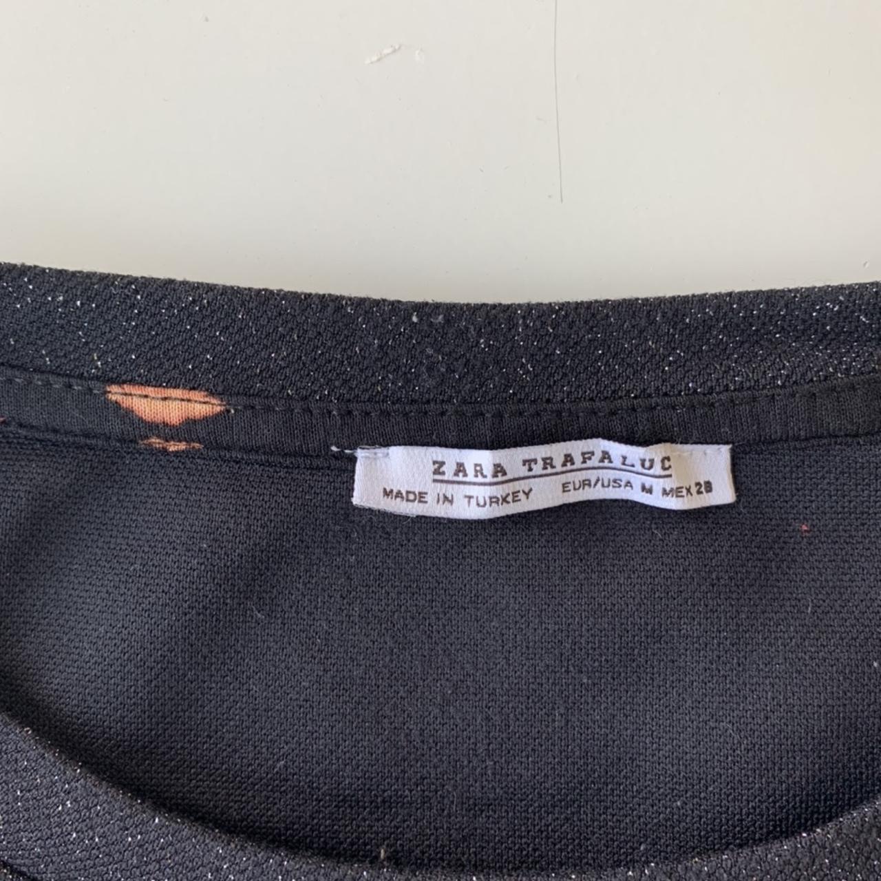 Super cute Zara glitter crop top. Dip mondays in... Depop