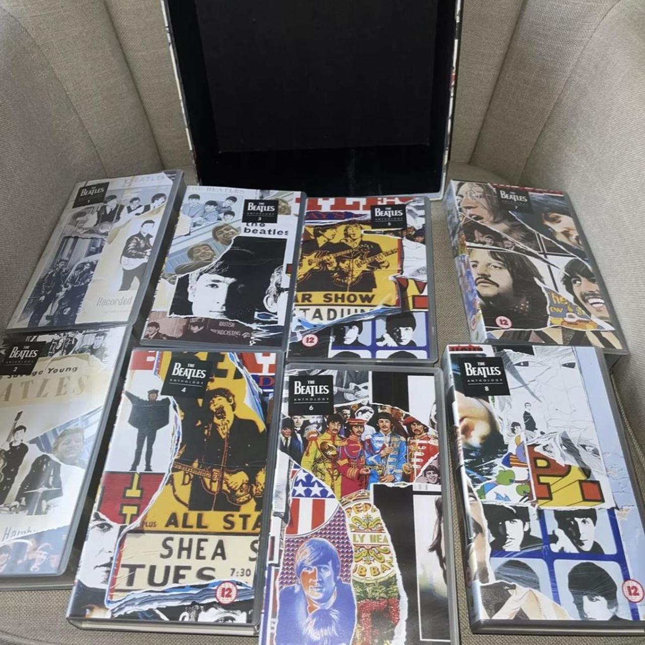 THE BEATLES - ANTHOLOGY VHS VIDEO TAPES SET OF 8 VG... - Depop