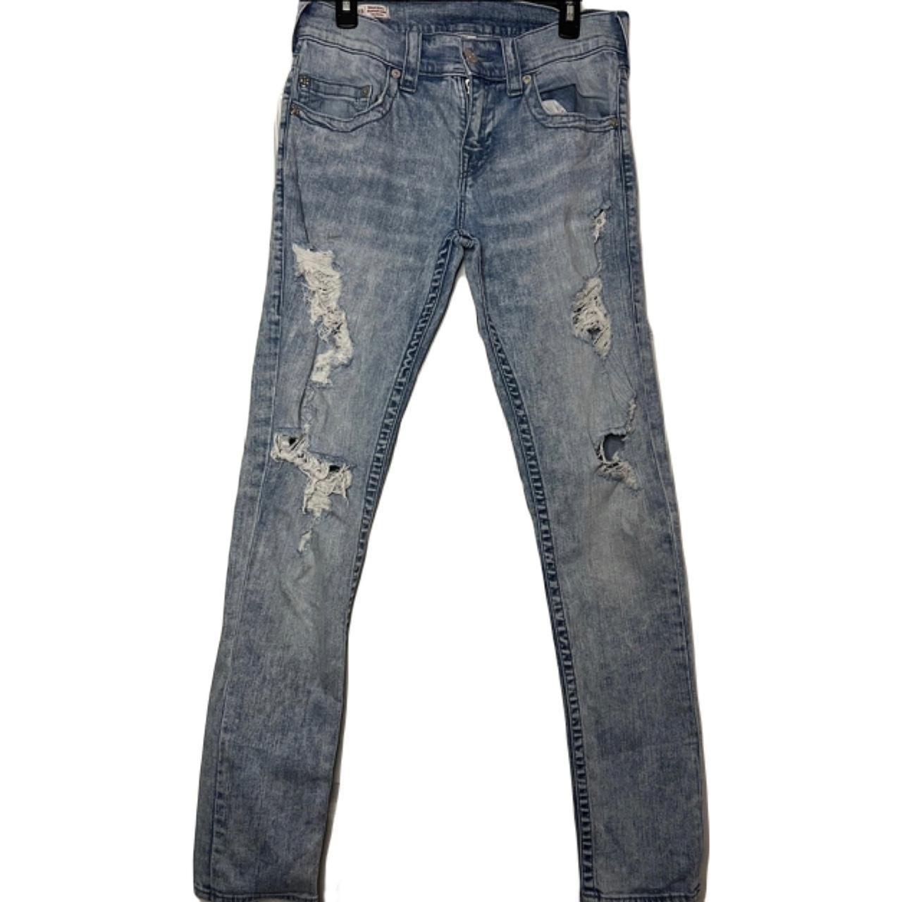 True Religion Rocco skinny jeans 💙 •mens size 30... - Depop