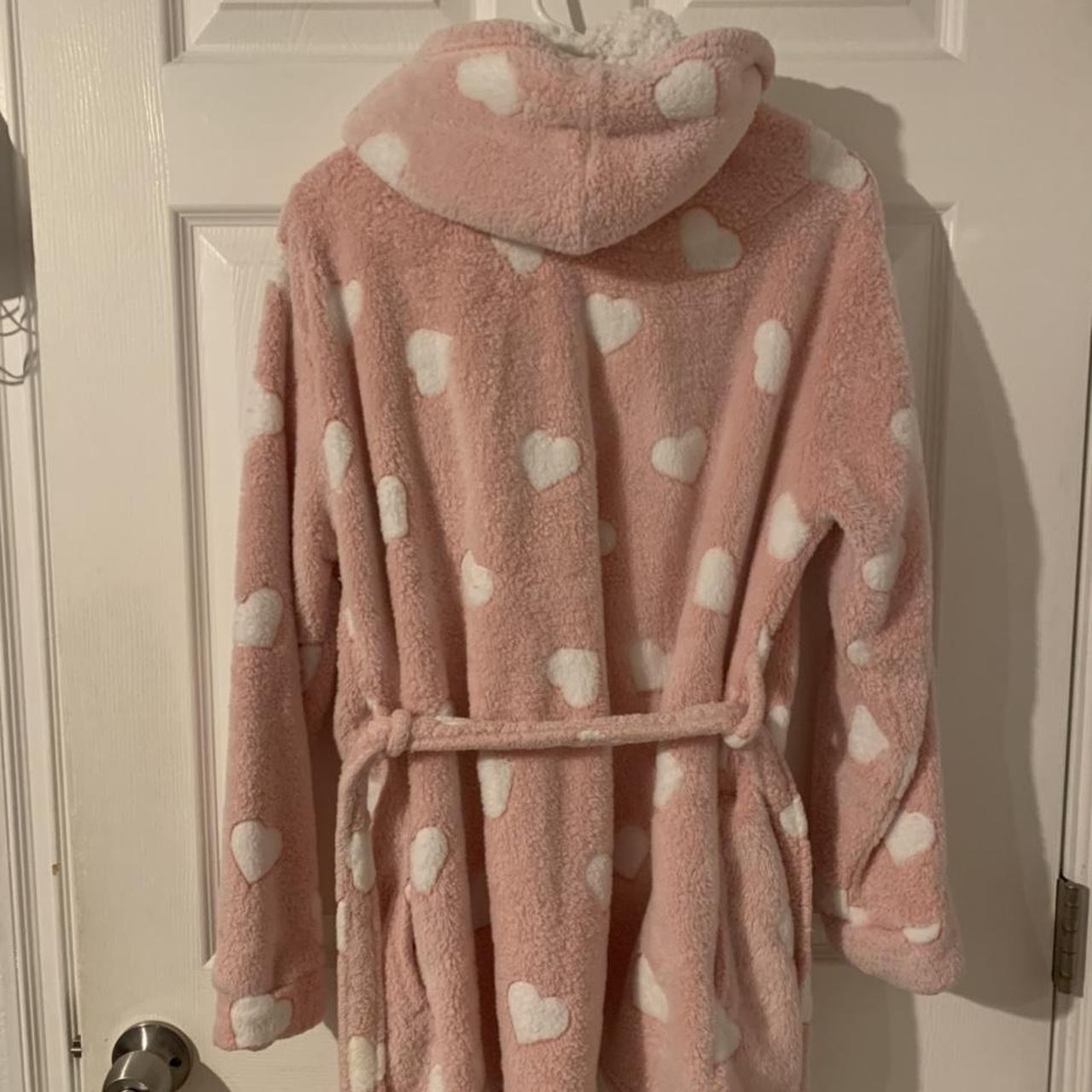 Heart bathrobe 🧸 Worn but in perfect conditions!... Depop
