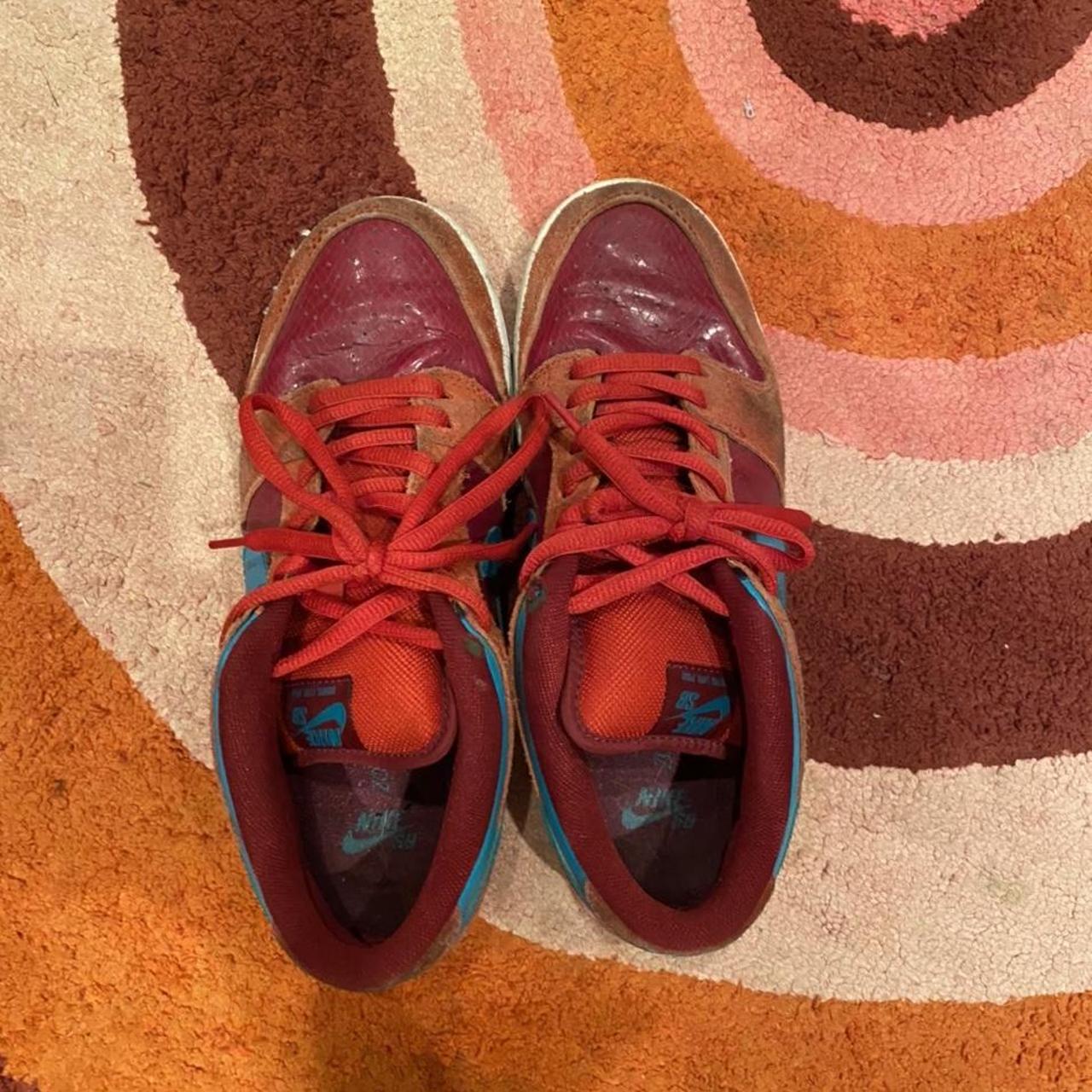 size 9 dunks worn good quality dunks sb skater... Depop