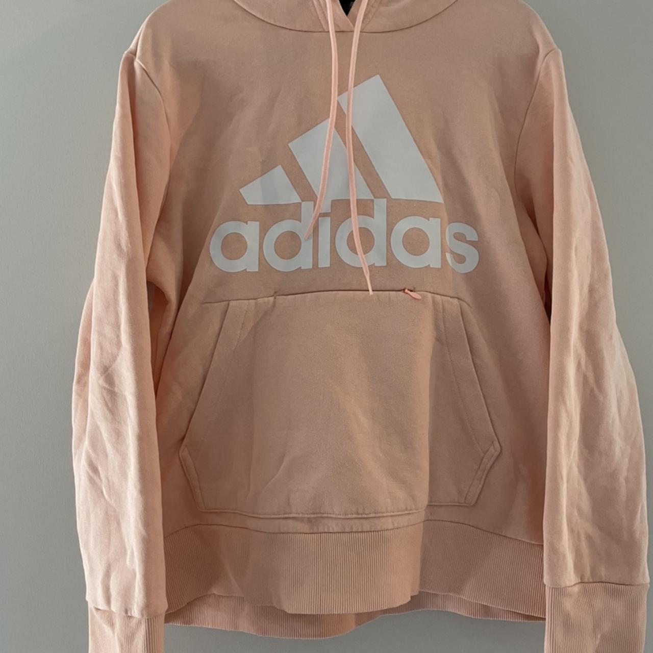 peach adidas jumper