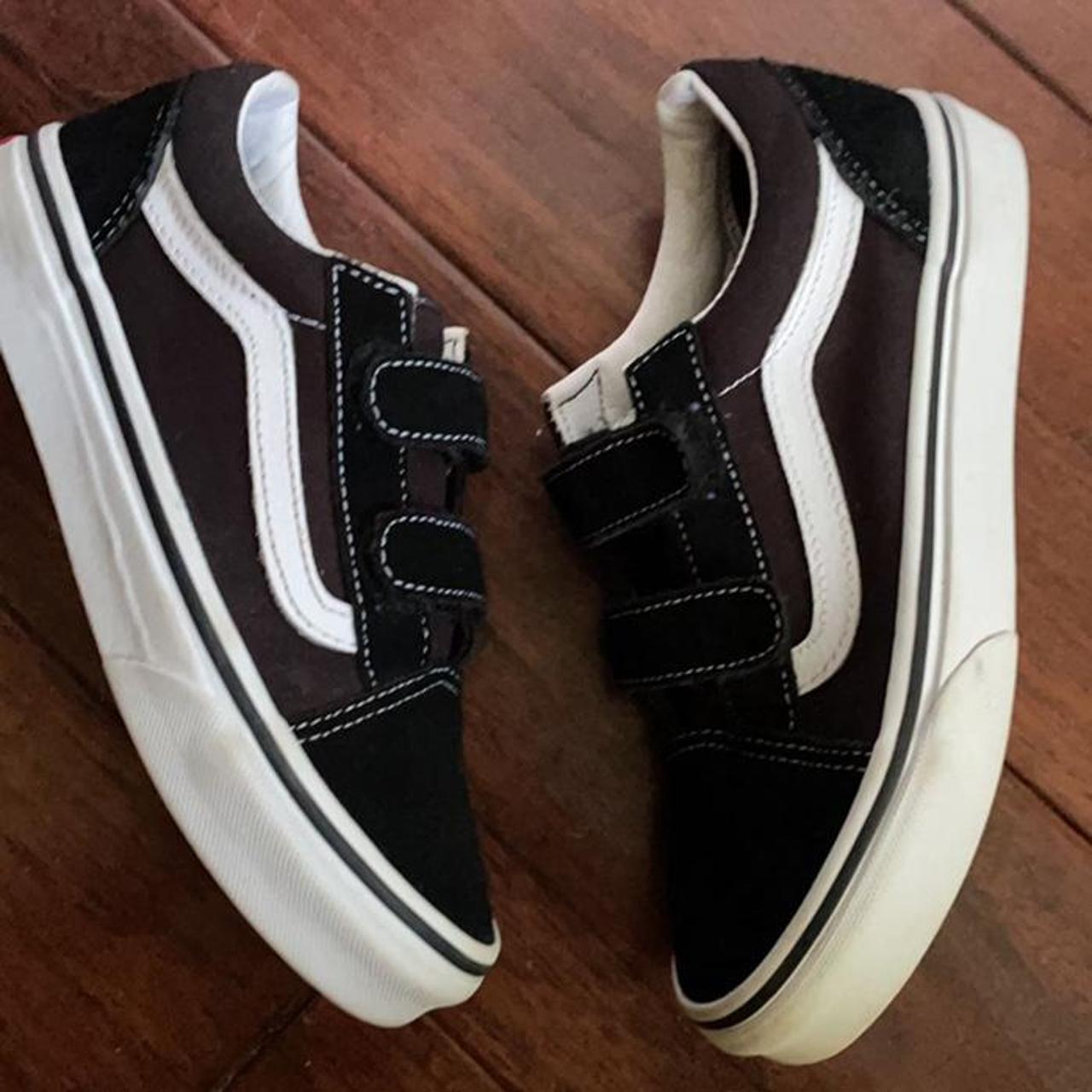 black old skool vans size 3