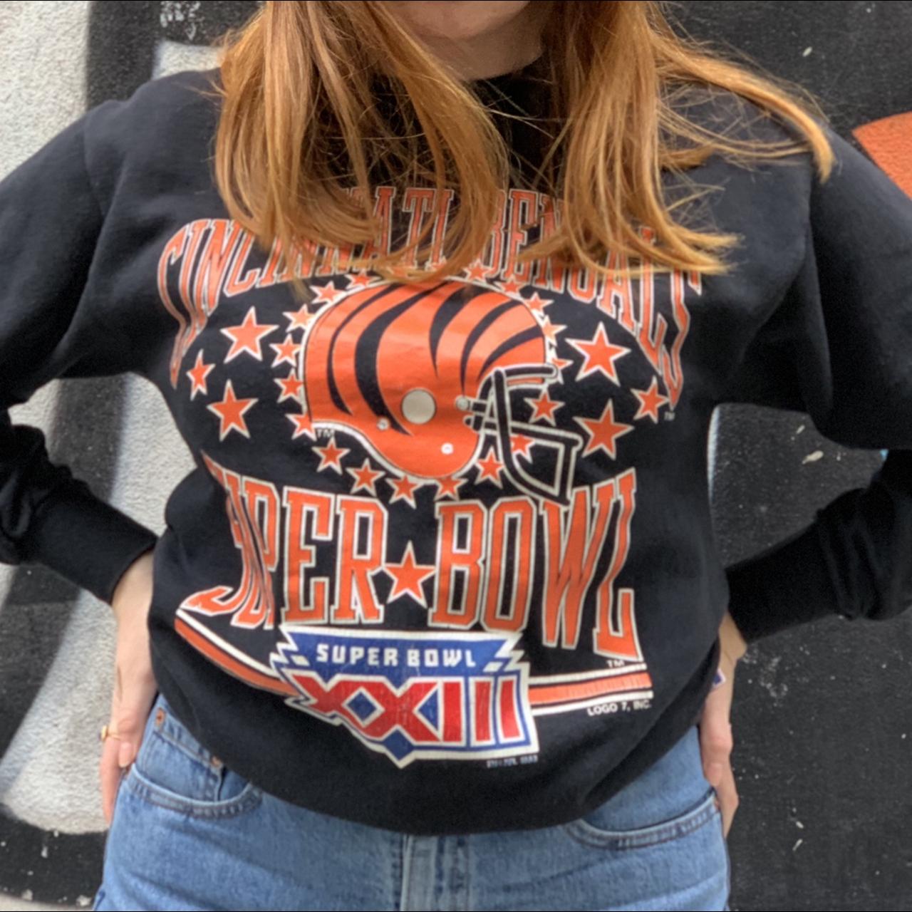 Vintage 1988 Cincinnati Bengals Super Bowl Sweatshirt