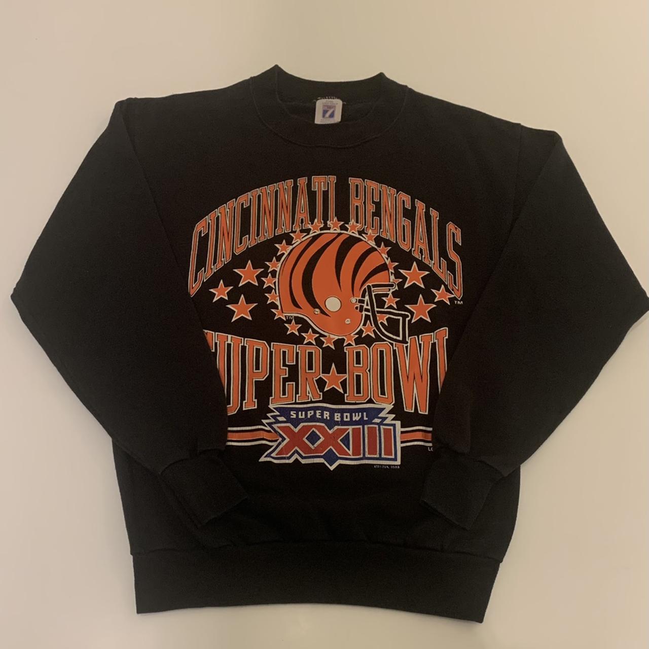 LOGO 7, Shirts, Vintage 9s Logo 7 Cincinnati Bengals Tshirt