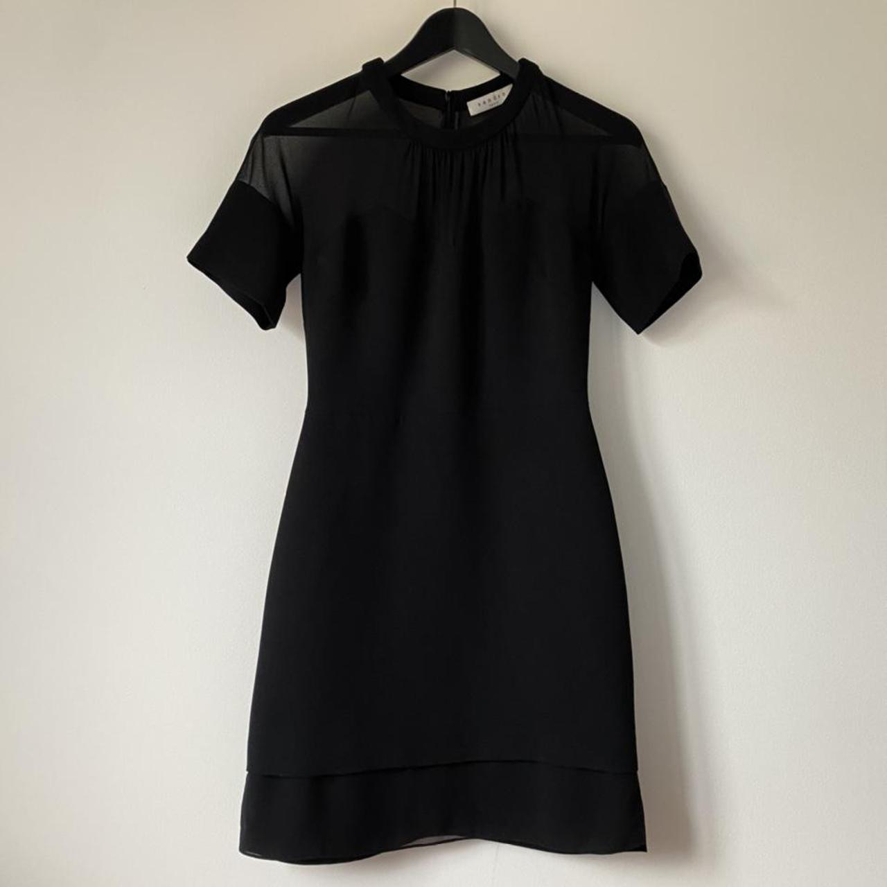 Sandro Black mini dress size 1 Super sexy... - Depop