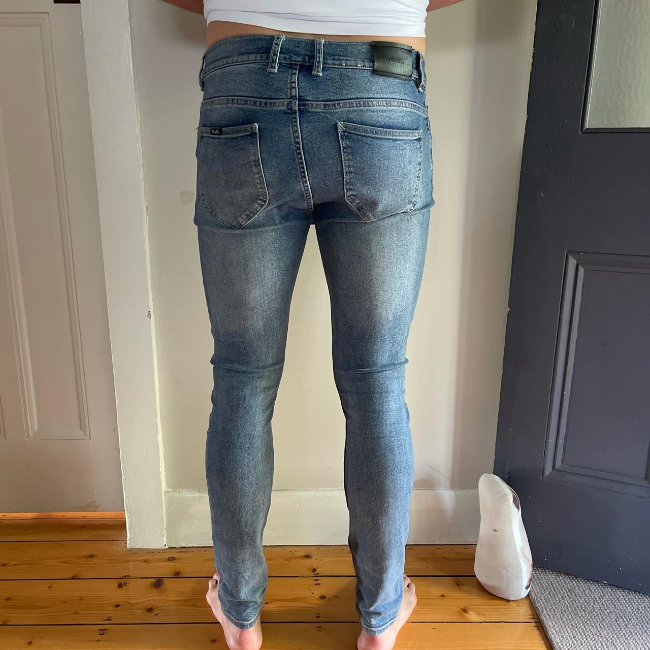 Chic ROLLA’s Stinger skinny jeans 33 W 32 L Depop