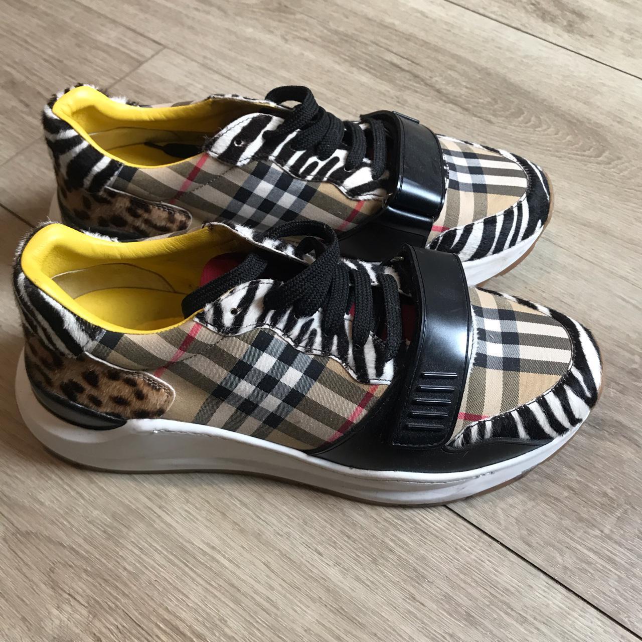 Burberry animal sales print sneakers