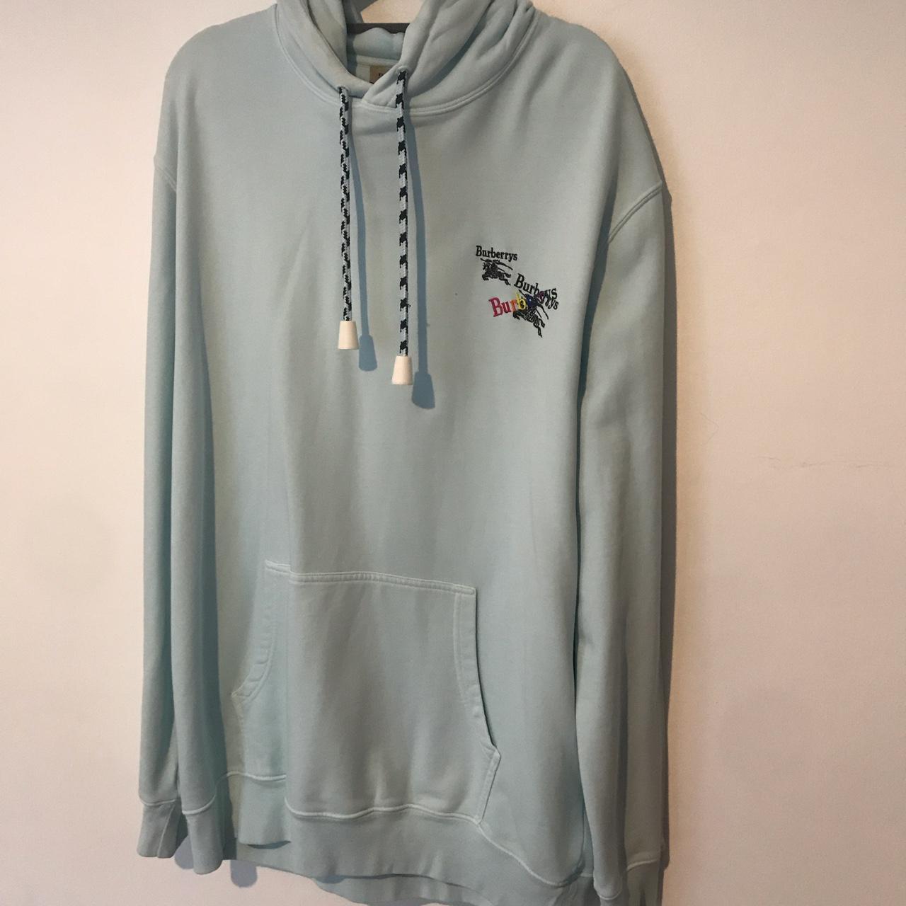 Burberry store rainbow hoodie