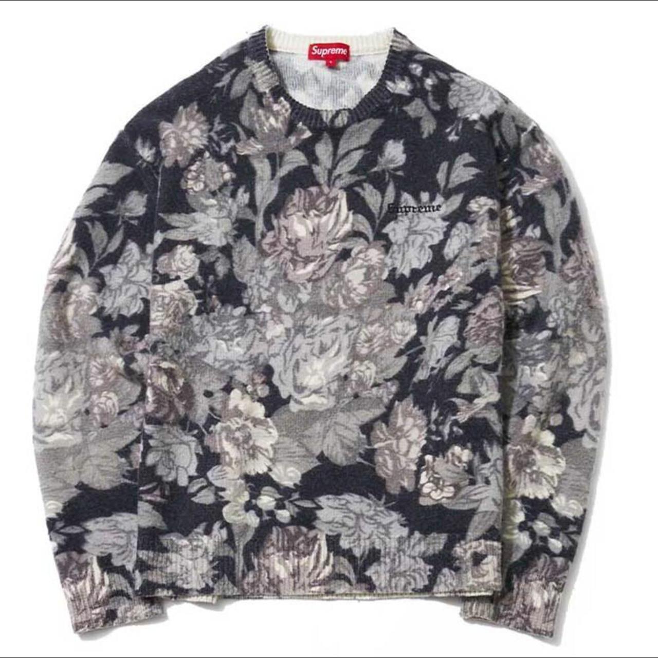 Supreme 2025 floral sweater