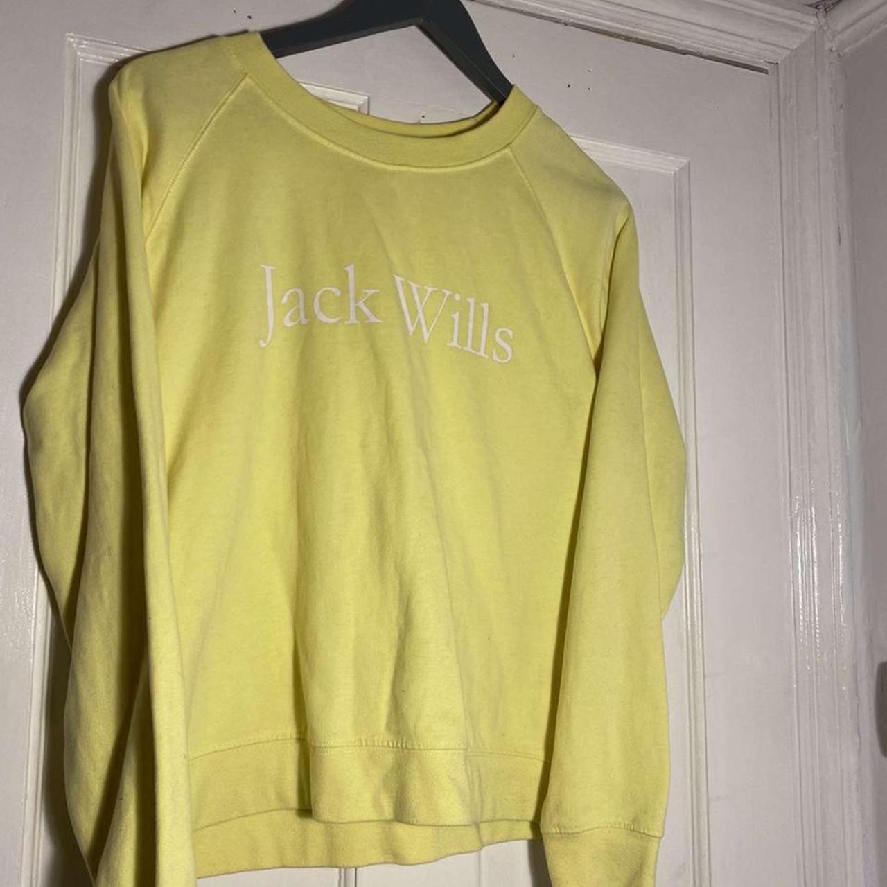 Jack wills 2024 yellow sweatshirt