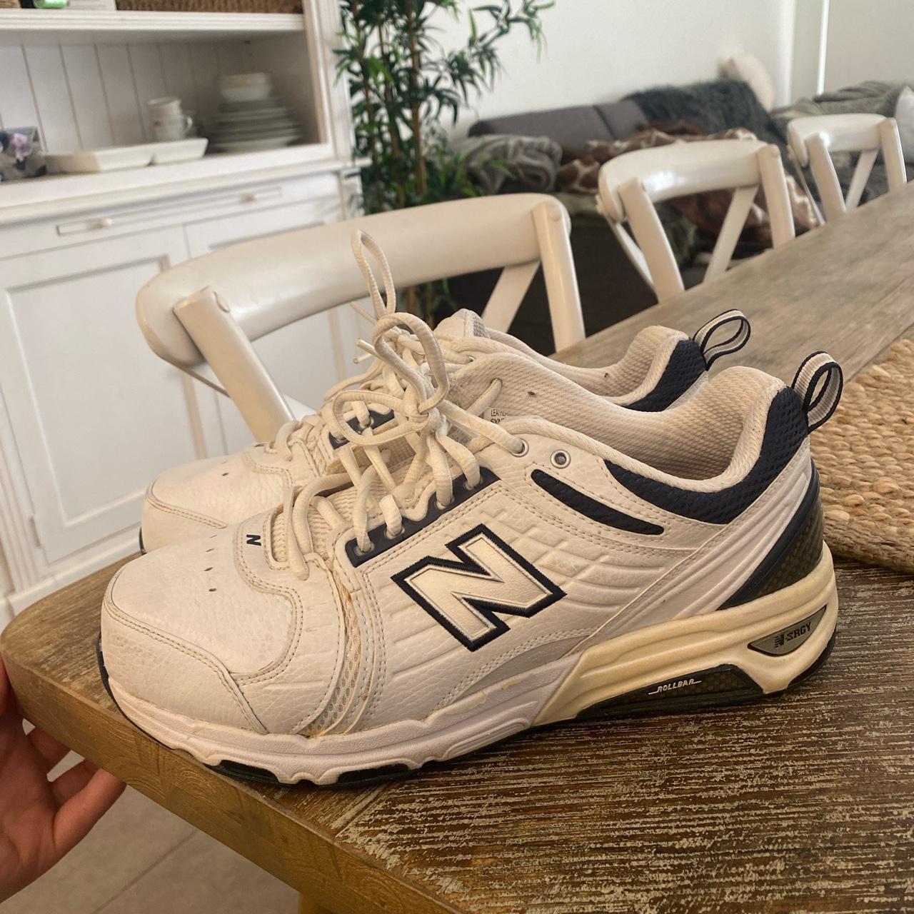 vintage new balance shoes!! great condition and... - Depop