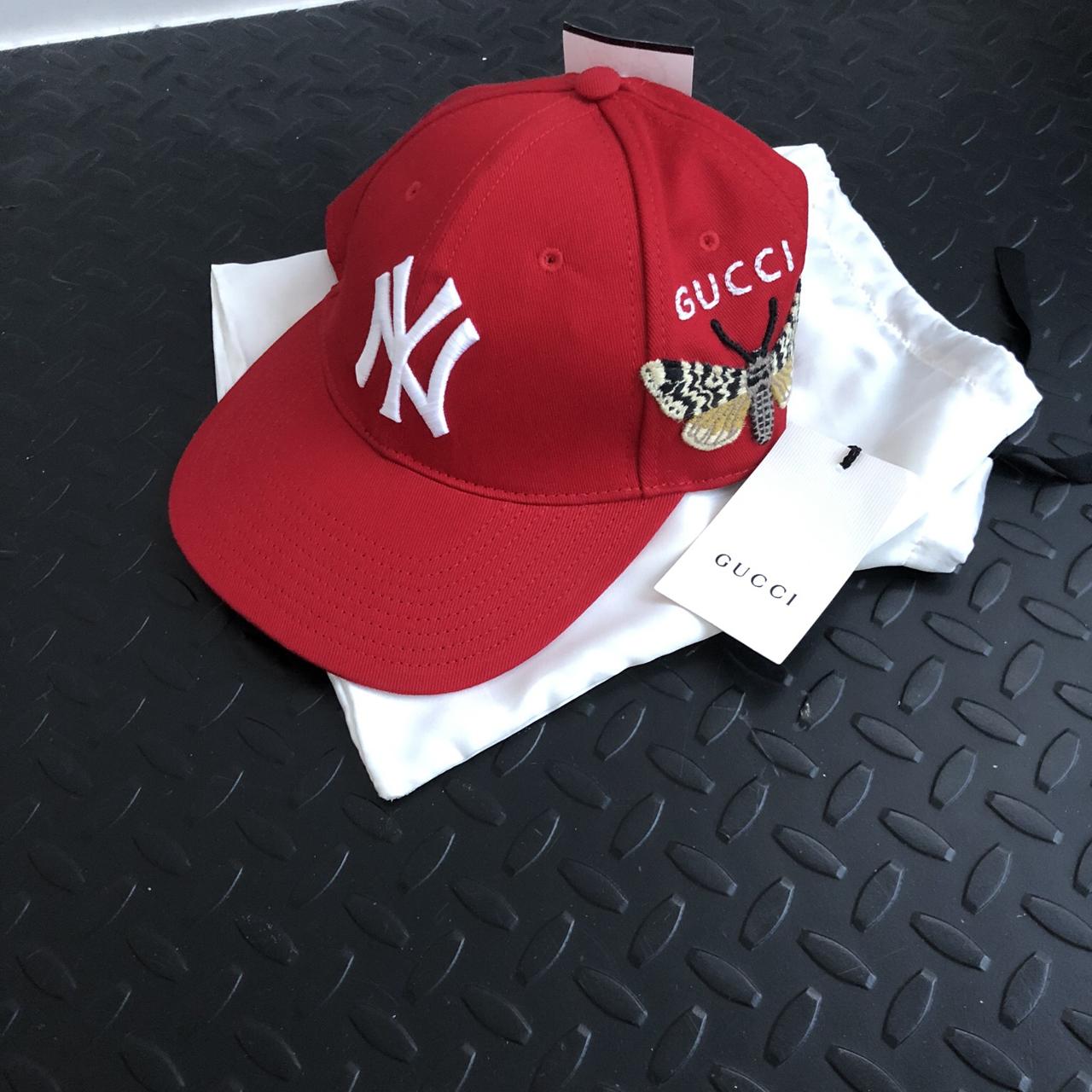 Gucci Ny Yankees Baseball Cap in Blue for Men