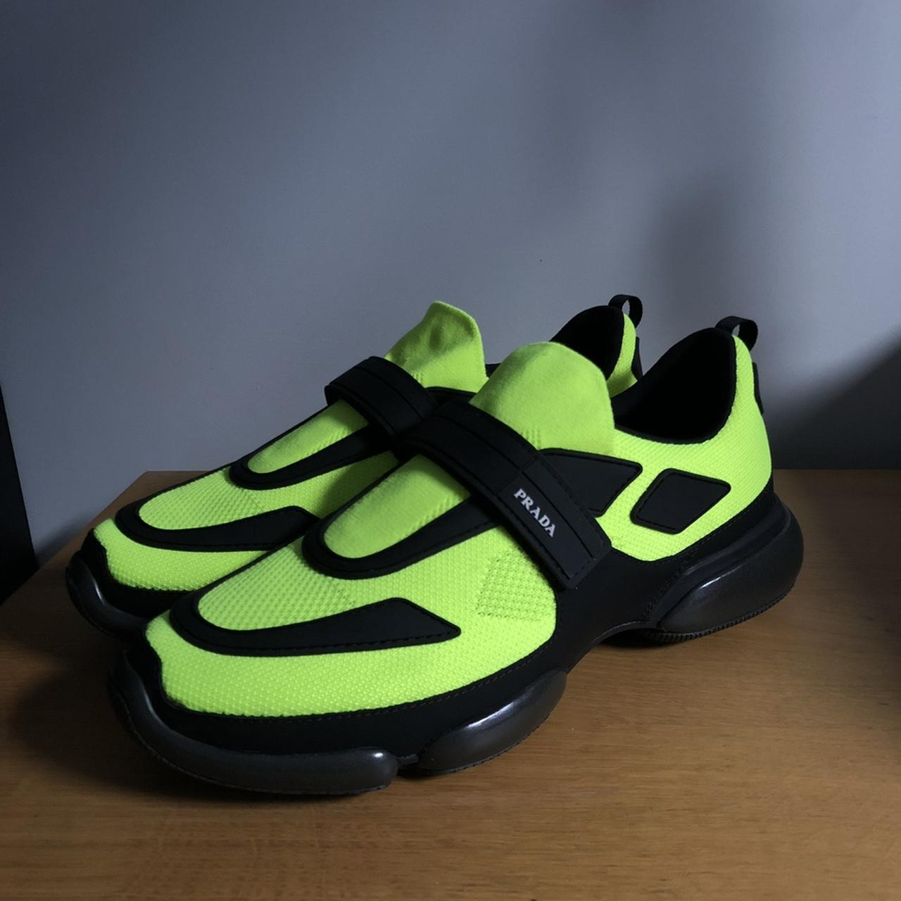 Prada cloudbust cheap neon green