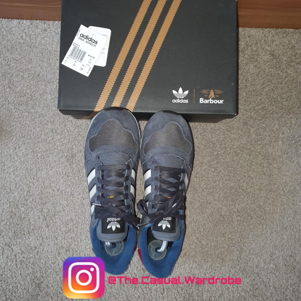 Adidas barbour zx555 adidas x barbour cheaper on | Depop