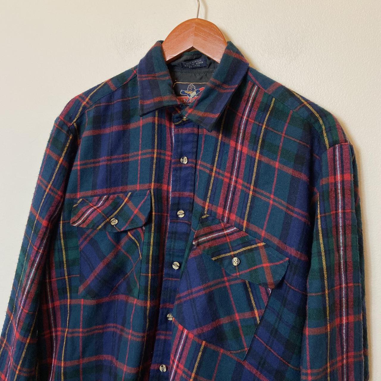 Product Image 2 - VINTAGE 1980s 1990s FLANNEL SHIRT
