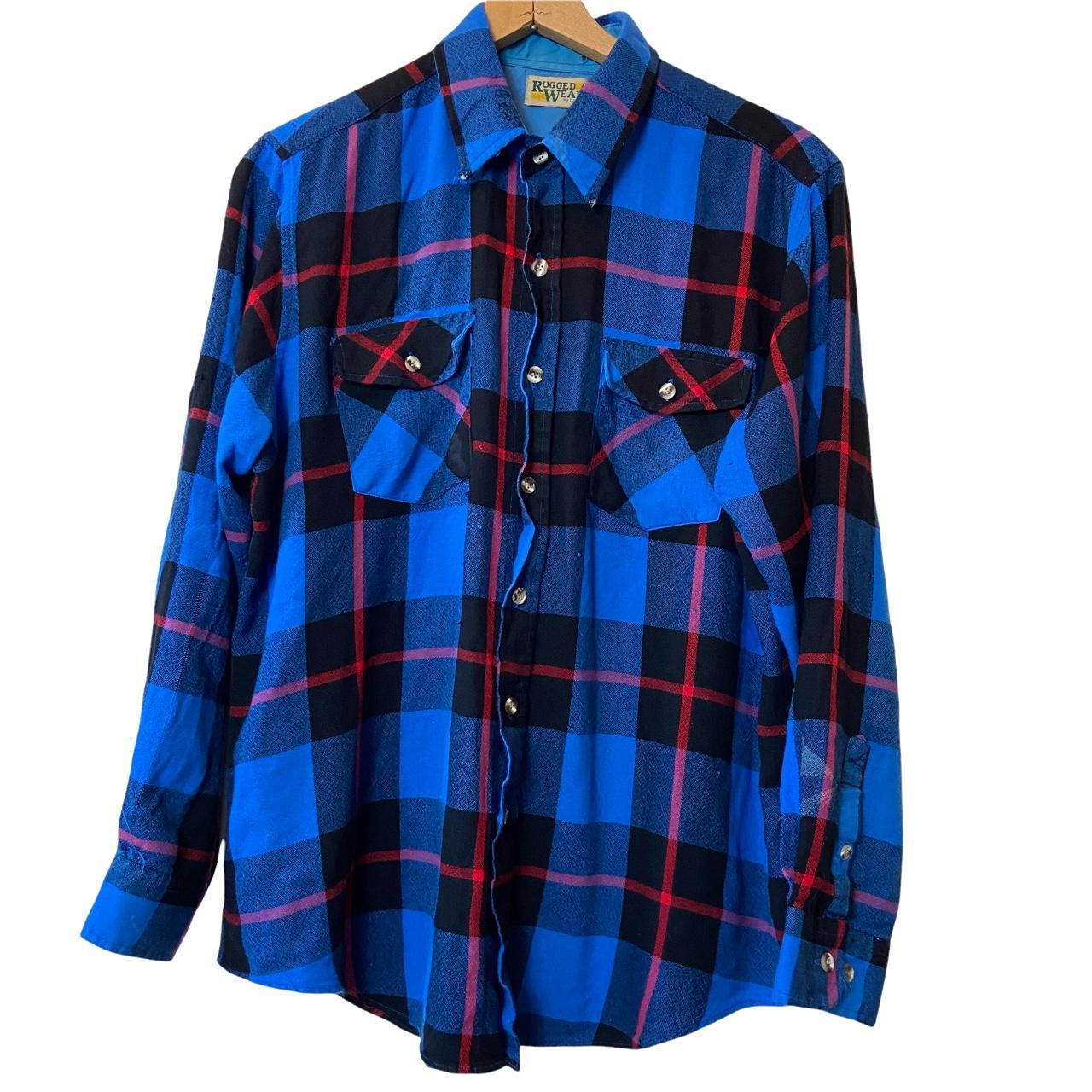 rugged wear flannel jacket