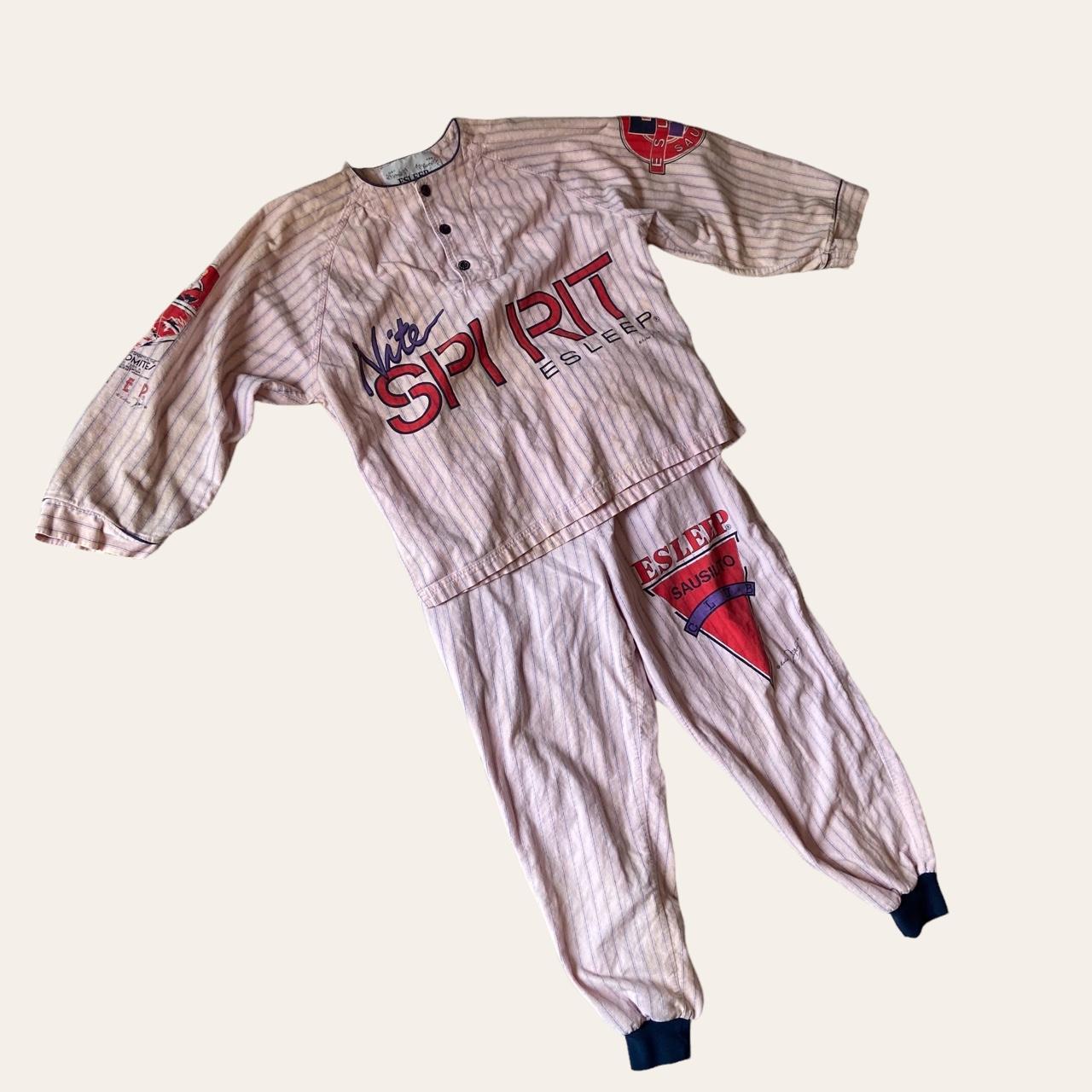 Vintage 1980s 1990s flannel pajamas There is some... - Depop