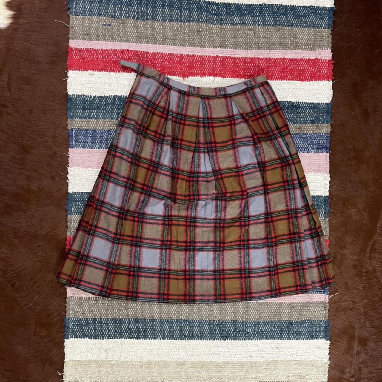 Product Image 1 - Vintage Plaid Wool Skirt no