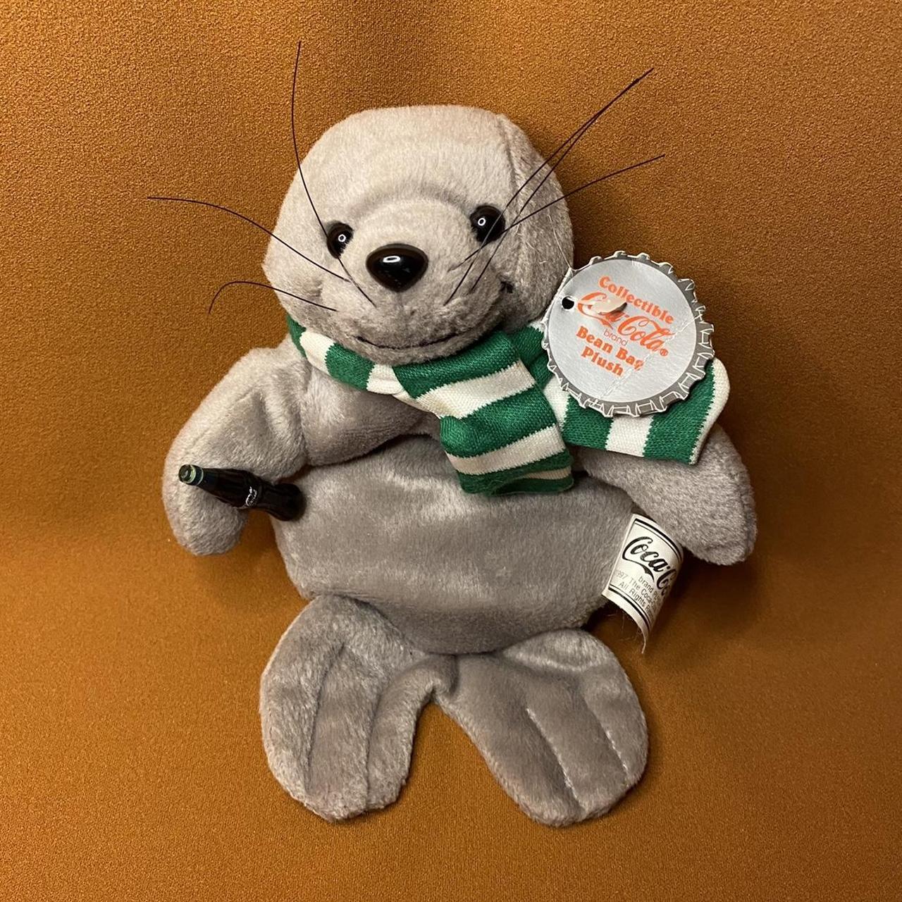 coca cola seal plush