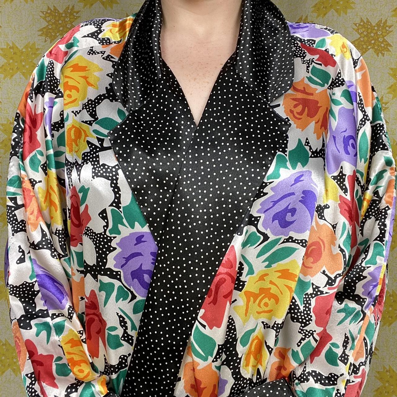Product Image 3 - Vintage 90s floral black &