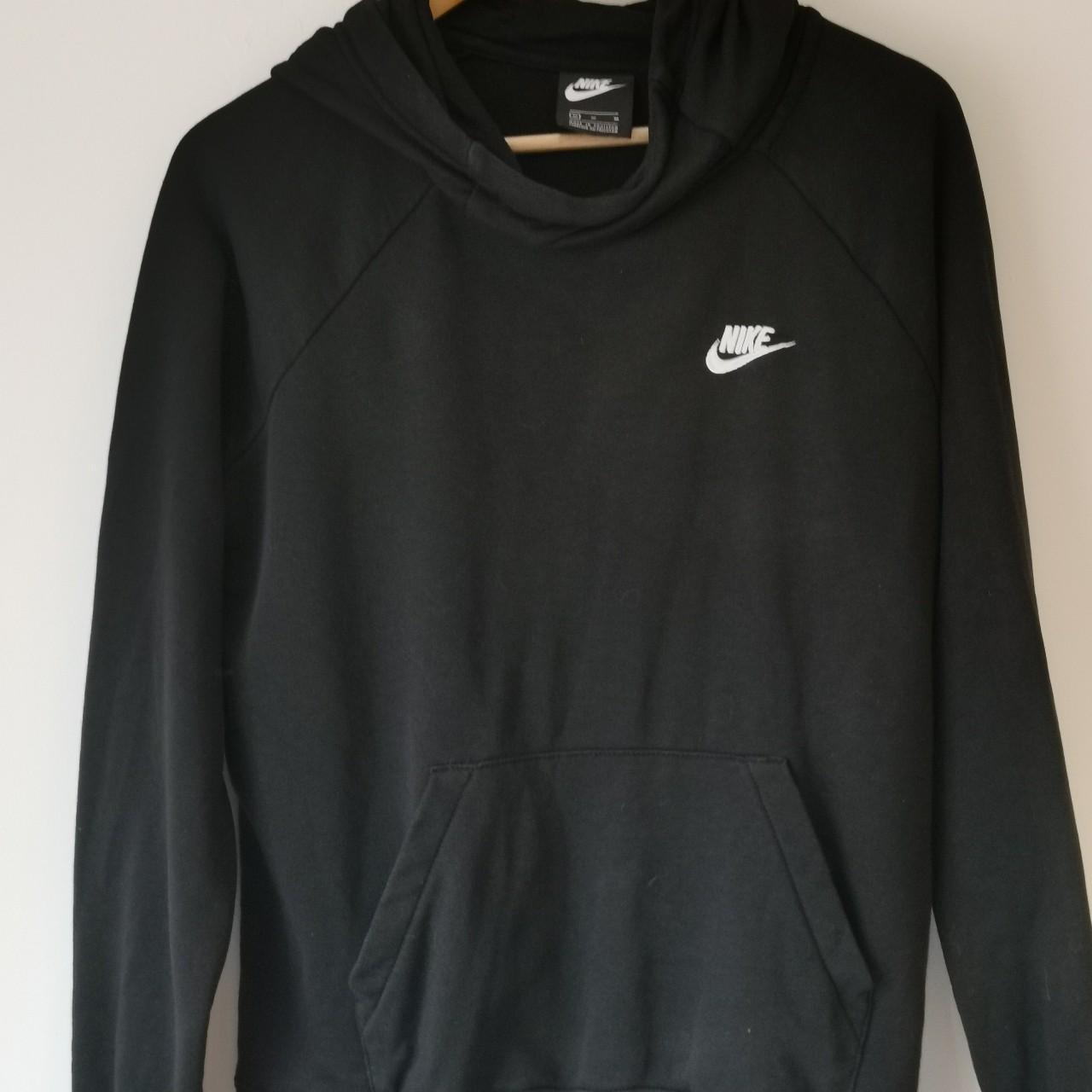 Black Nike Hoodie Mens UK Size M - Air Max Mock... - Depop