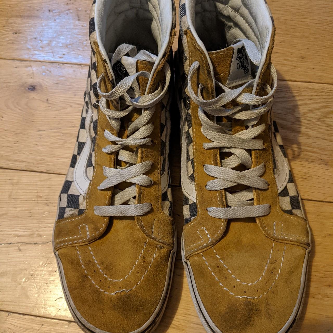 vans high tops mustard