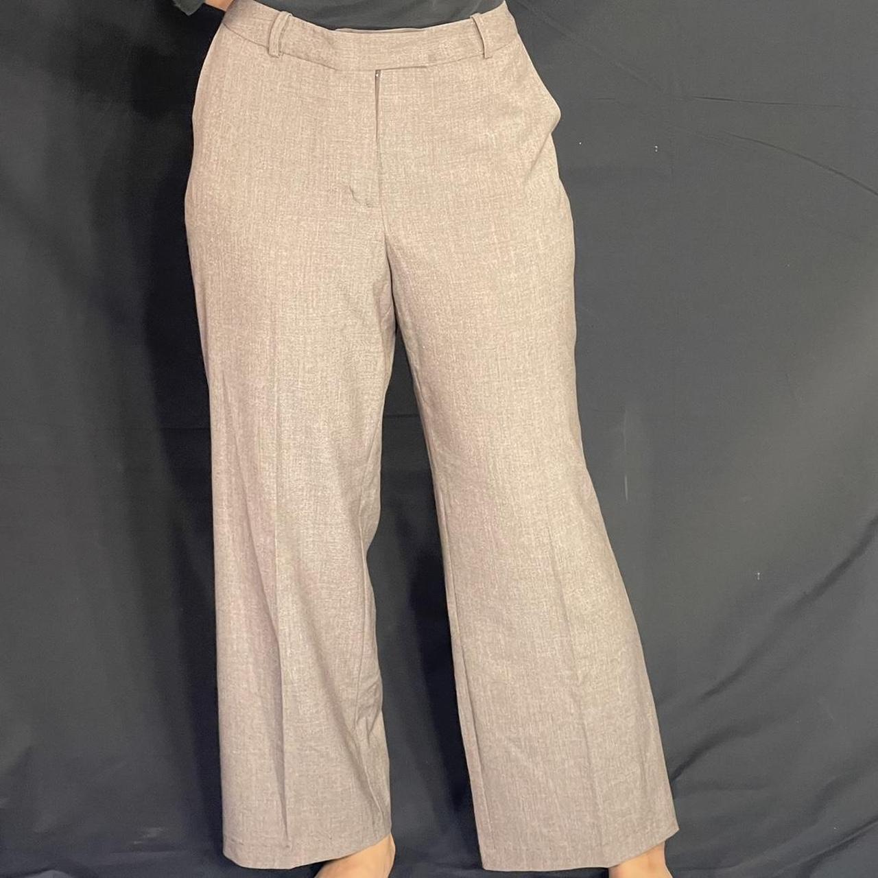 Buy a Calvin Klein Womens Faux Leather Trim Casual Trouser Pants |  Tagsweekly