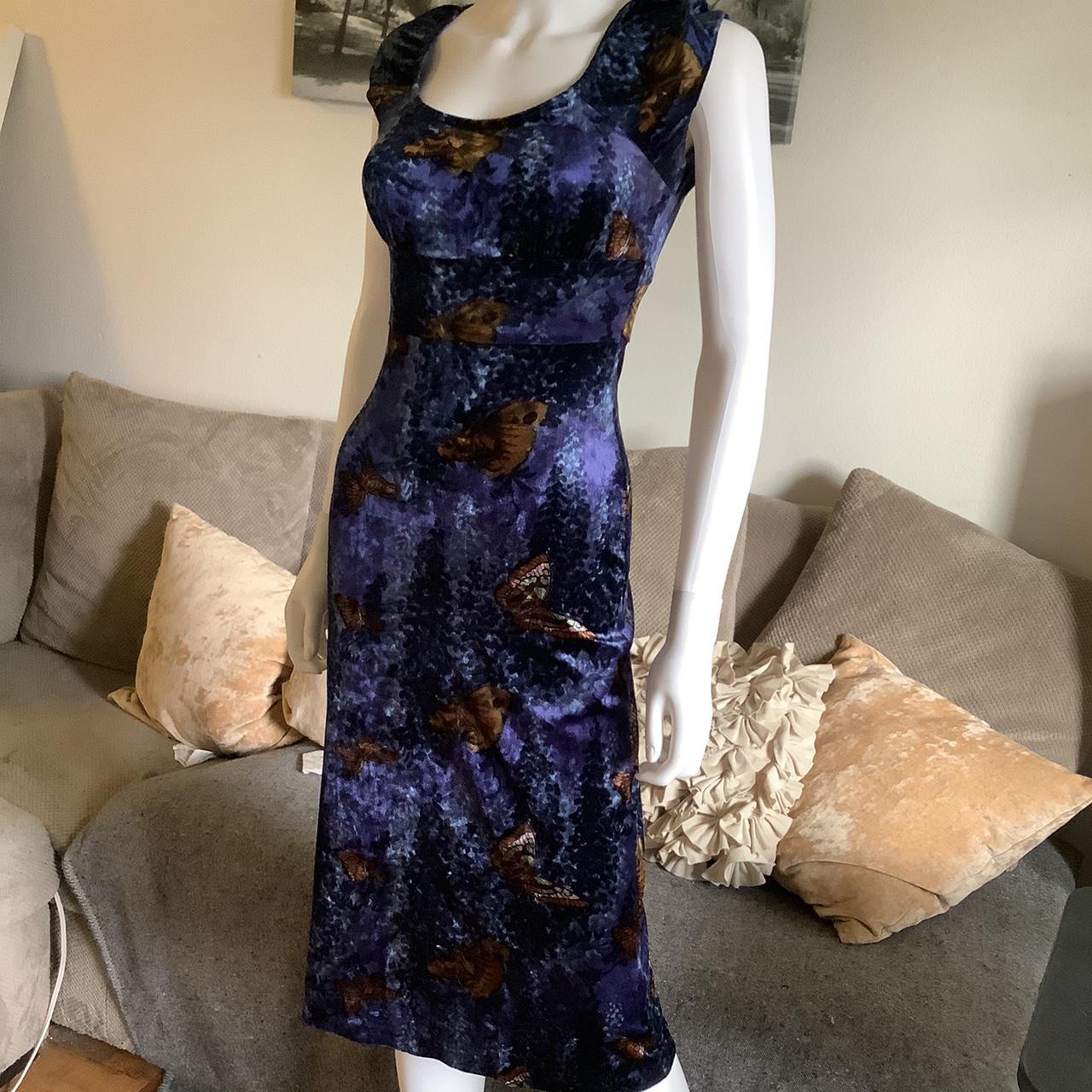 betsey johnson velvet dress
