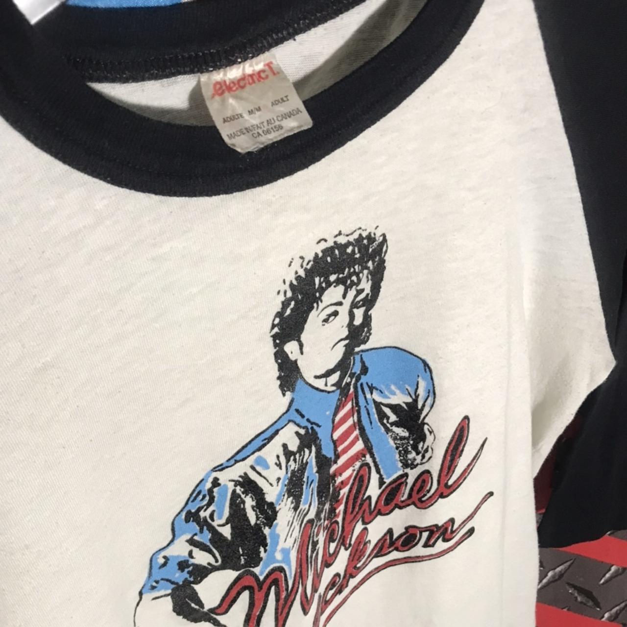 Vintage Michael Jackson Thriller t-shirt. Shirt is - Depop