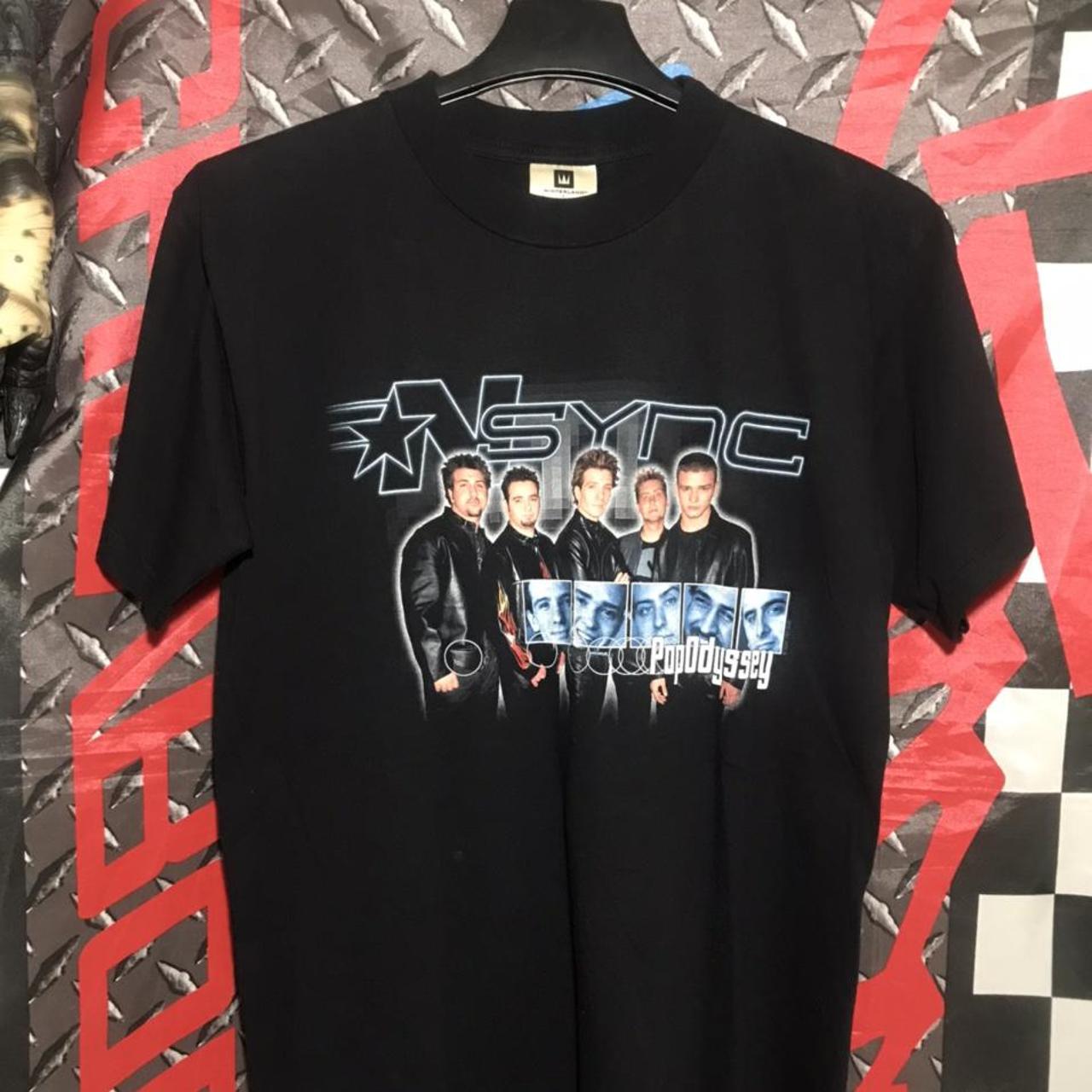 nsync popodyssey tour shirt