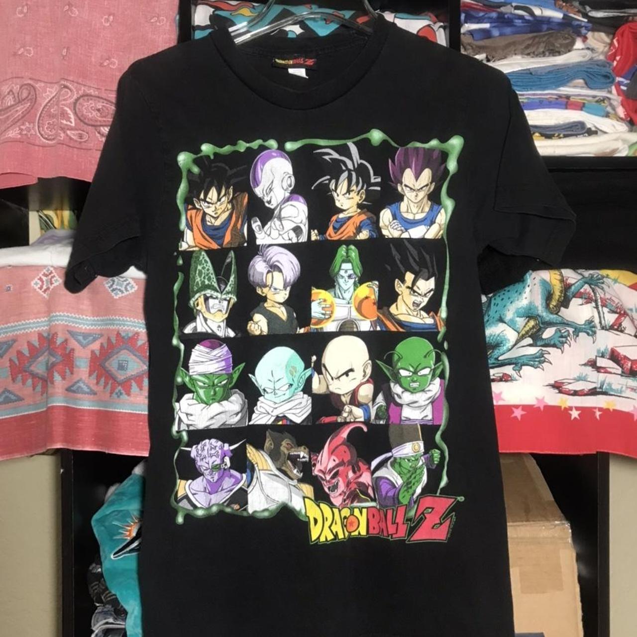 Dragon Ball Z Character Graphic Shirt 2008 Dated -... - Depop