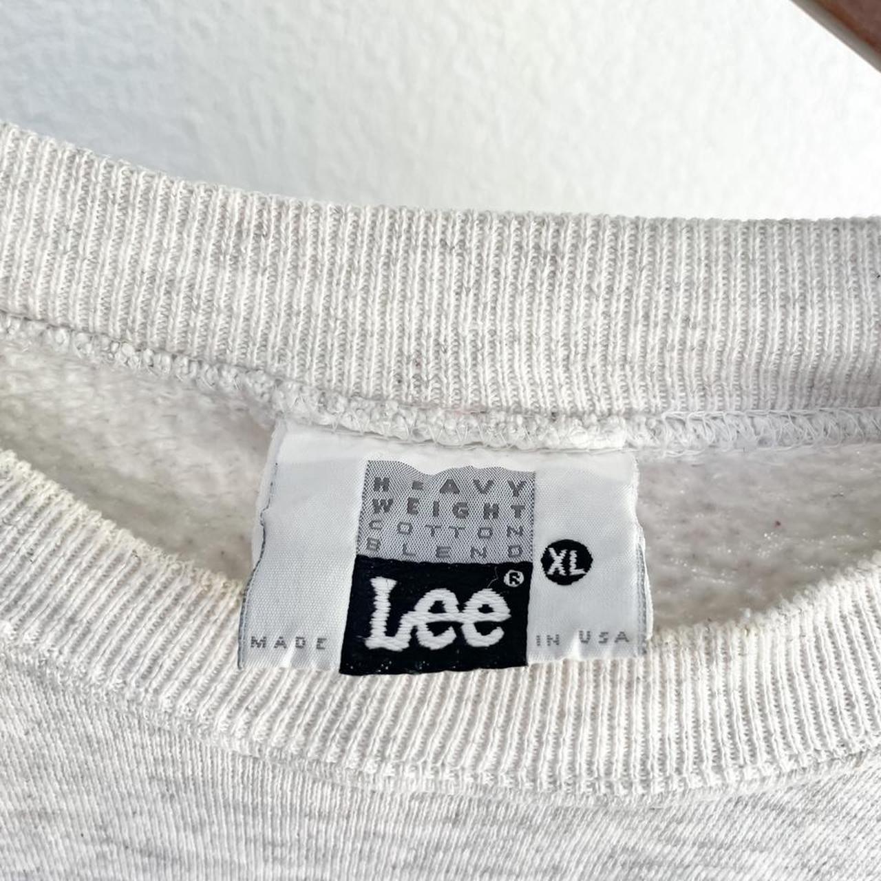 Vintage 90’s Lee Essential Crewneck Sweatshirt... - Depop
