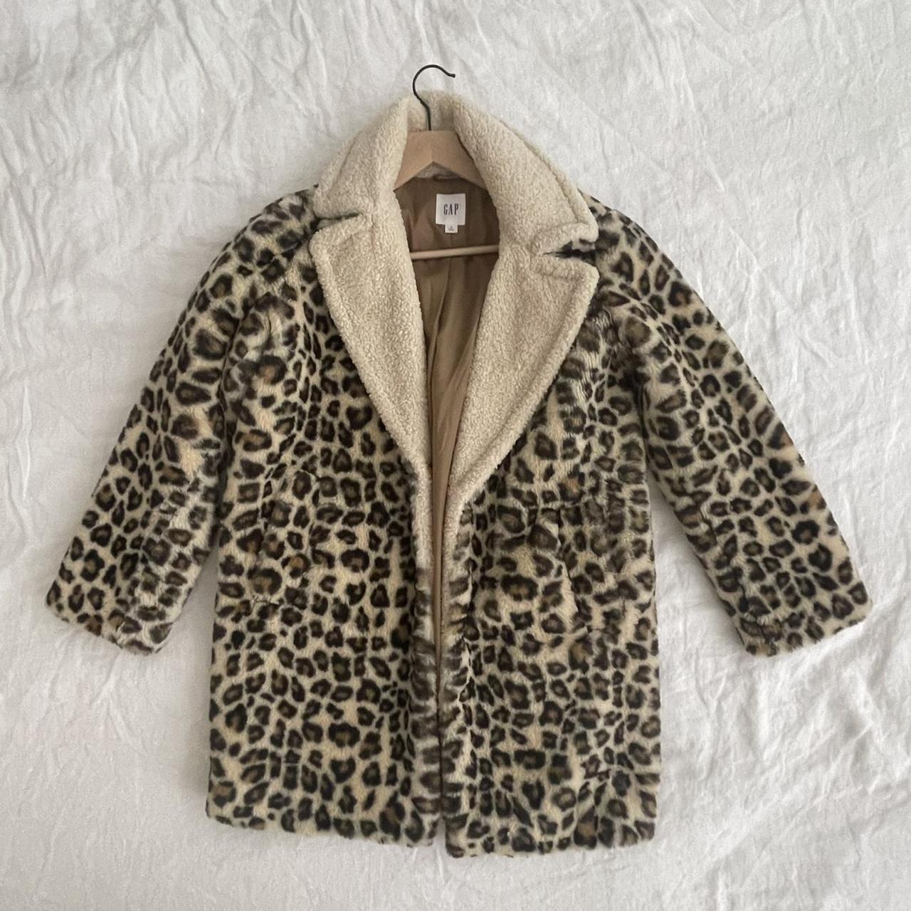 gap cheetah jacket