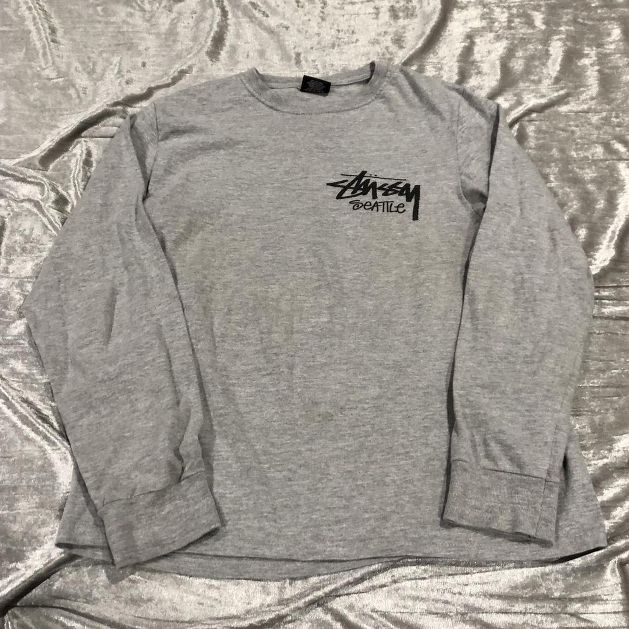 Stussy Seattle Long Sleeve Shirt #N#Pre Owned #N#Size... - Depop