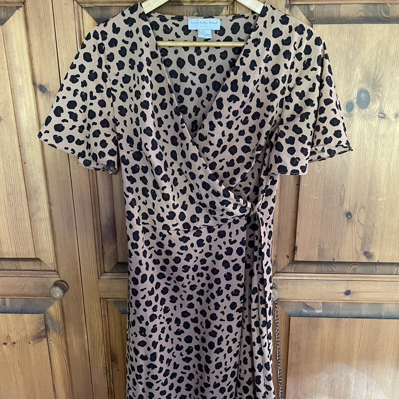 Never fully dressed wrap dress Worn once Size 12... - Depop