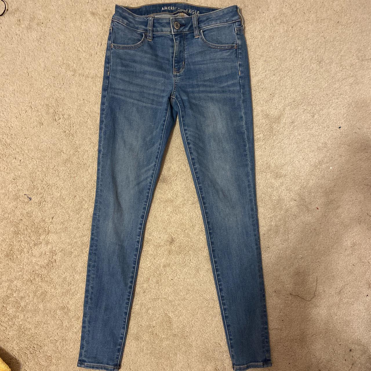 American Eagle Skinny Jeans - Super cute, super... - Depop