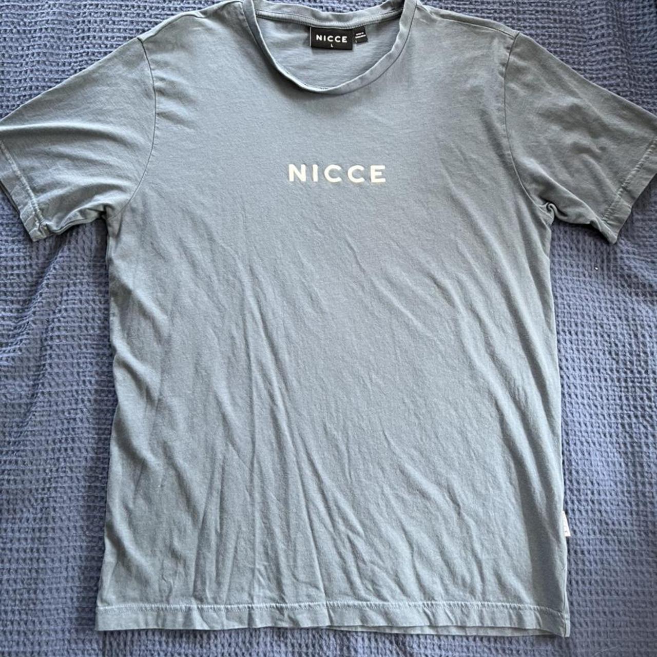 NICCE Men's Blue T-shirt